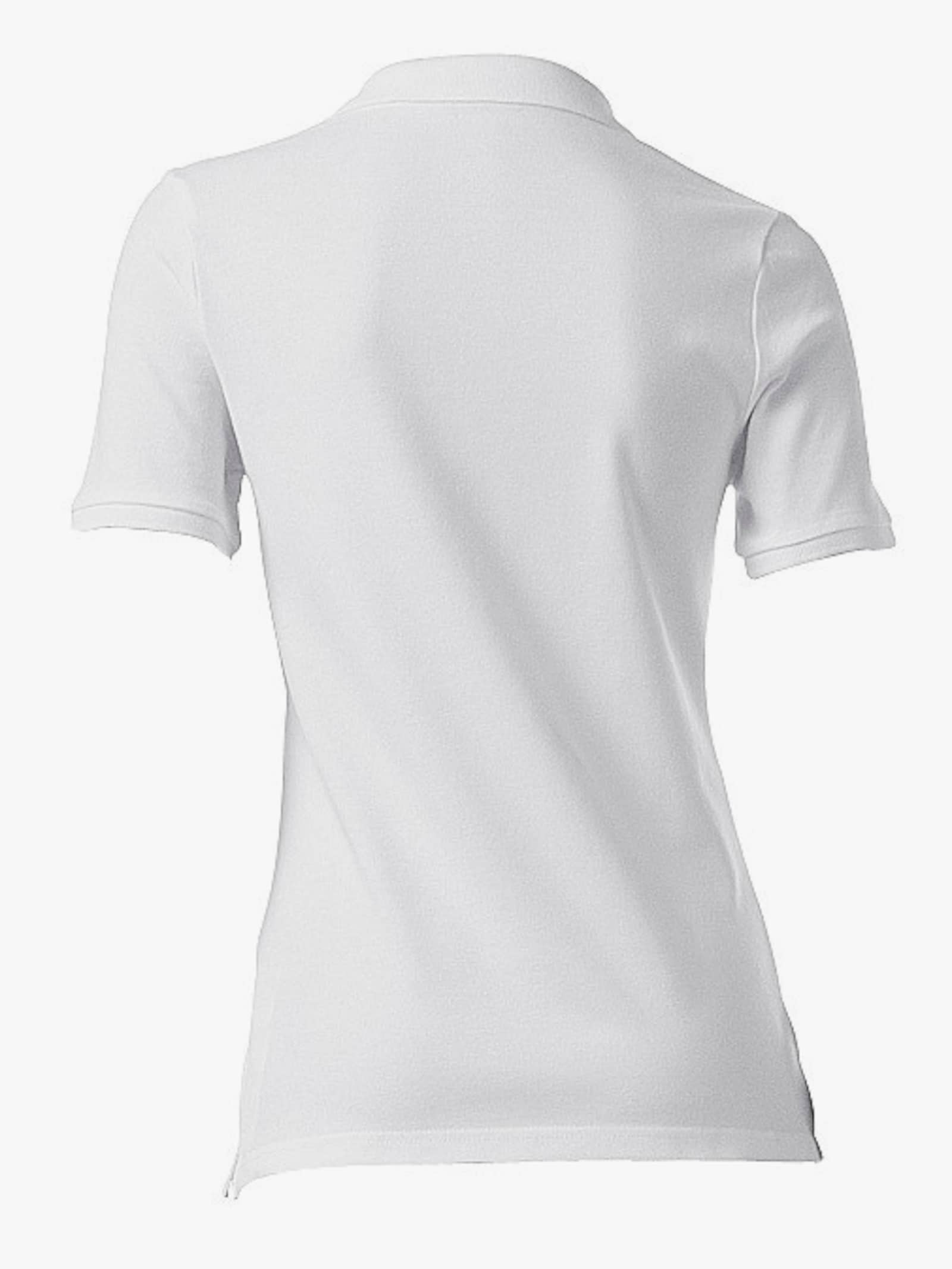 heine Poloshirt in Pikee-Qualität - weiß