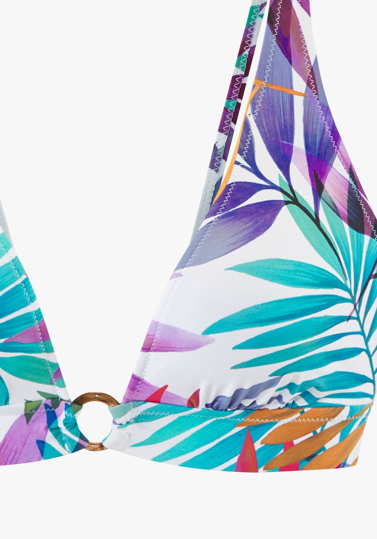 LASCANA Triangelbikini - blauw bedrukt