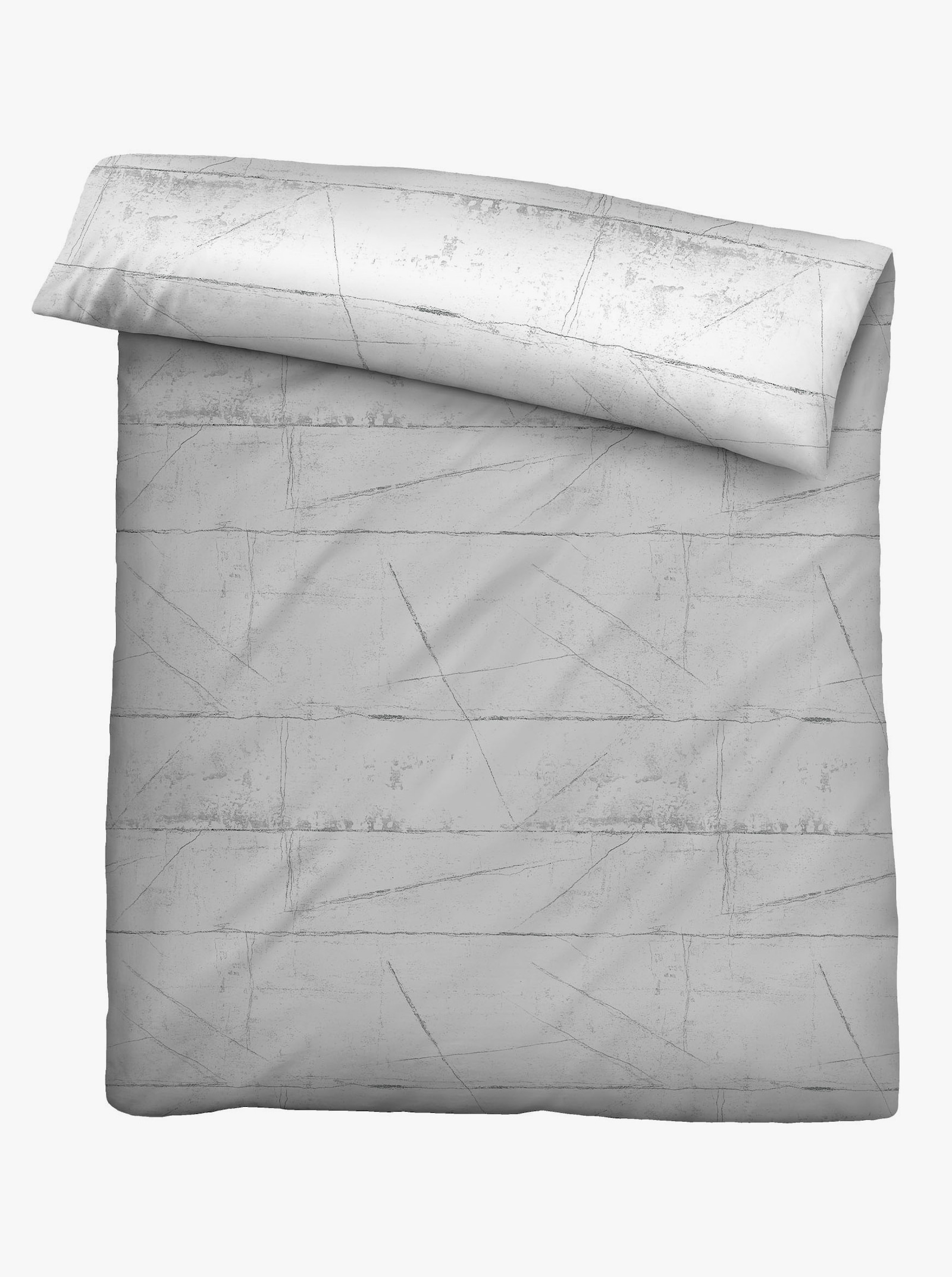 Biberna Bettwäsche - grau
