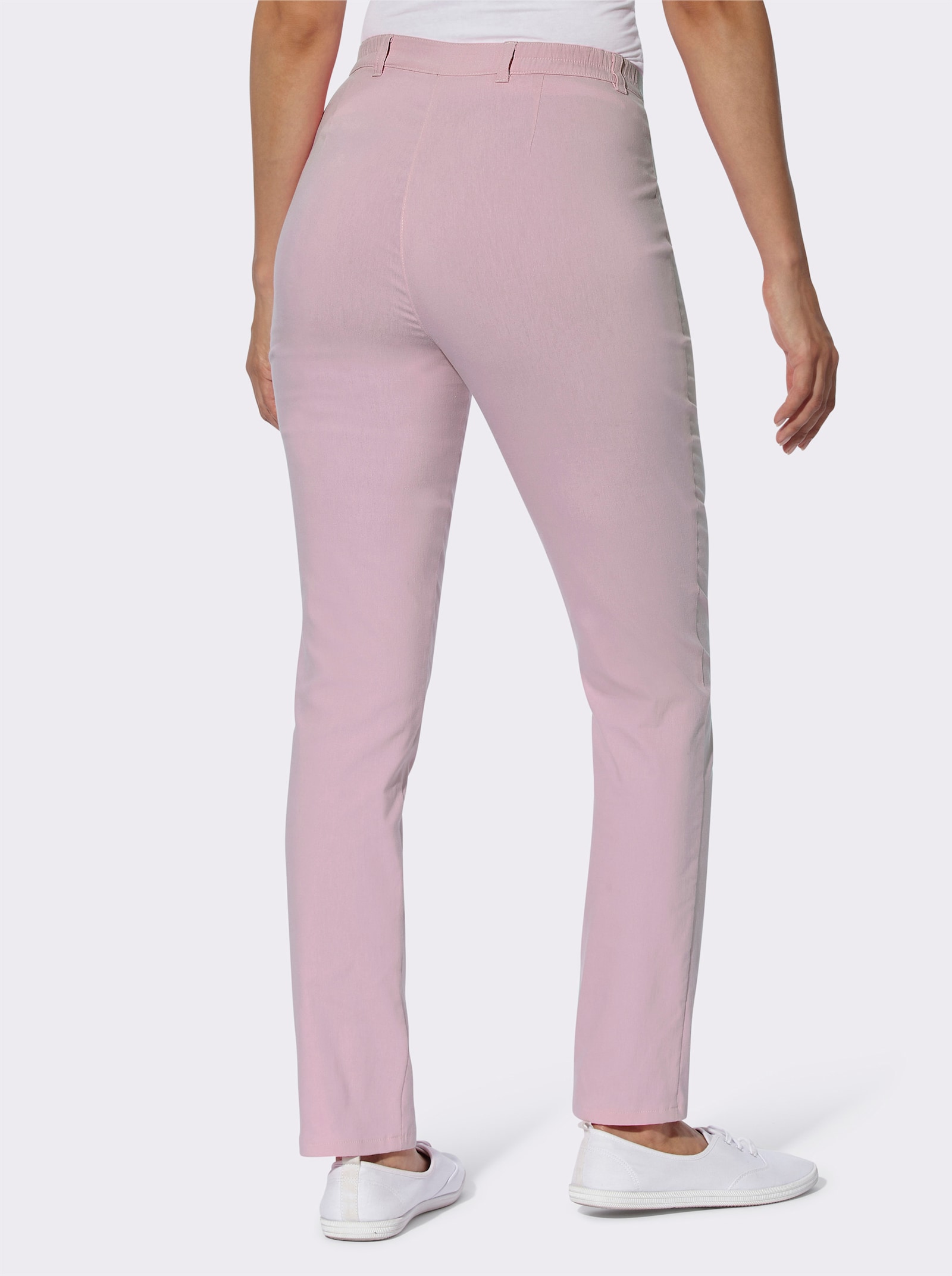 Bengalinhose mit elastischen Einsätzen - rosé