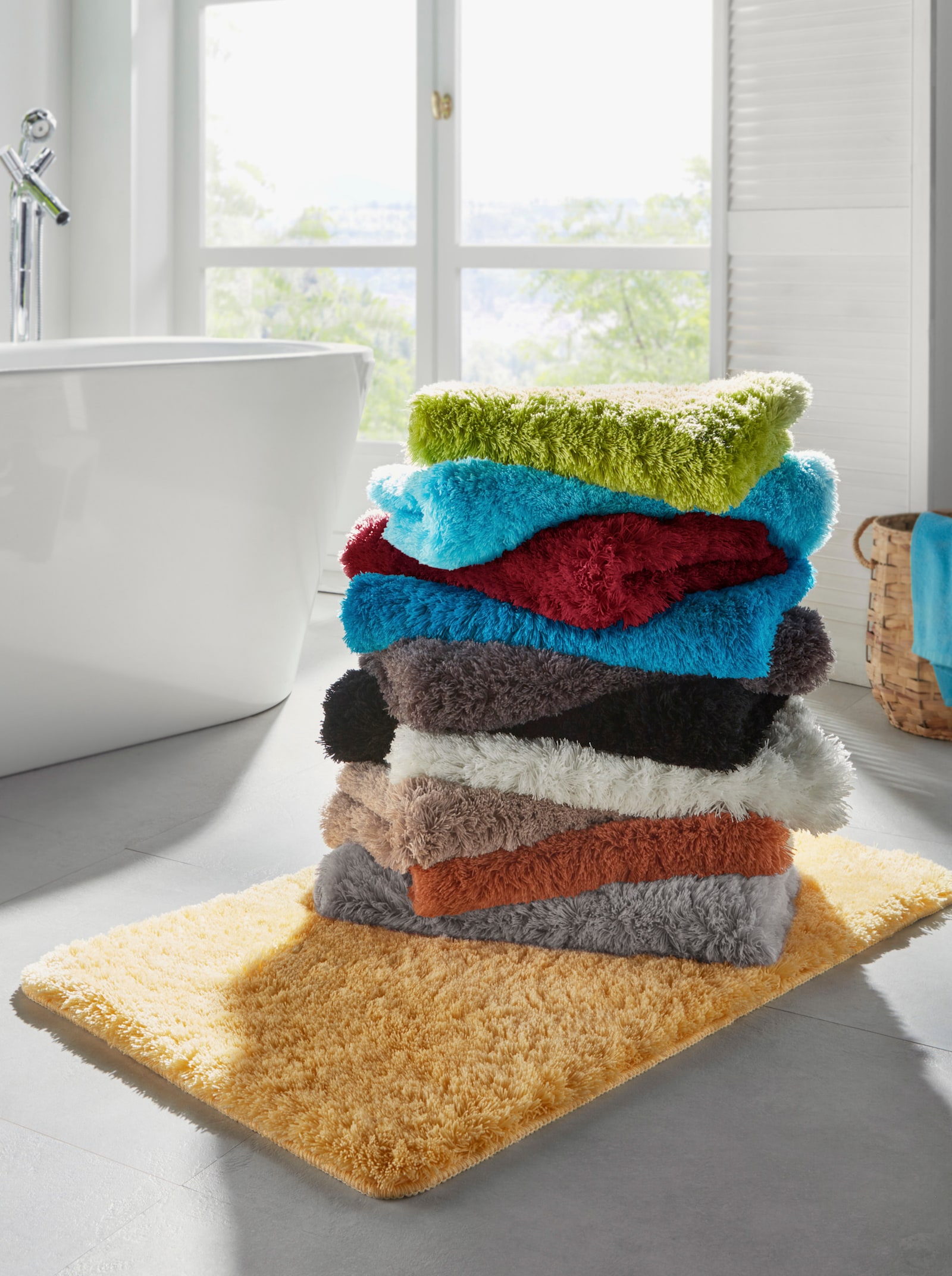 heine home Tapis de bain - vert pomme