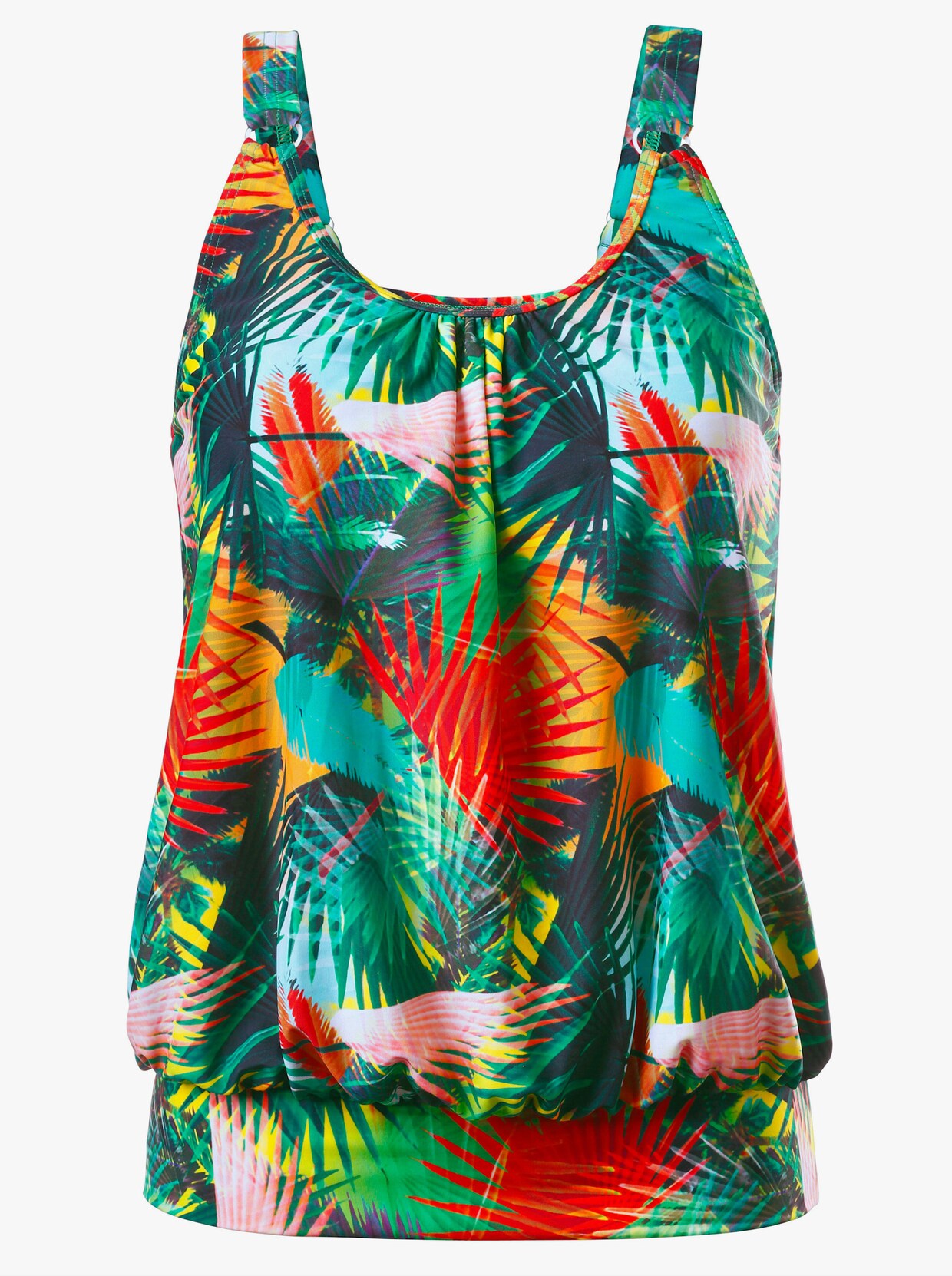 feel good Tankini-Oberteil - bunt-gemustert