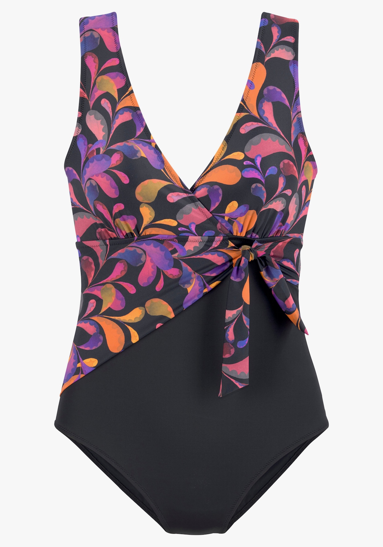 Vivance Maillot de bain - noir imprimé