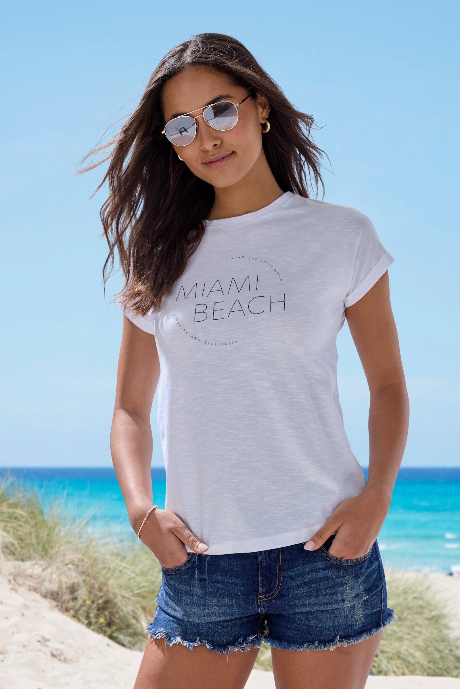 Vivance T-Shirt - weiß