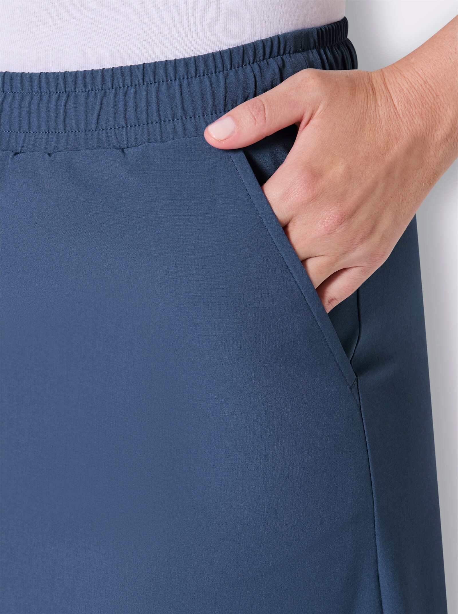 Catamaran Sports Funktionsshorts in Rock-Optik - jeansblau