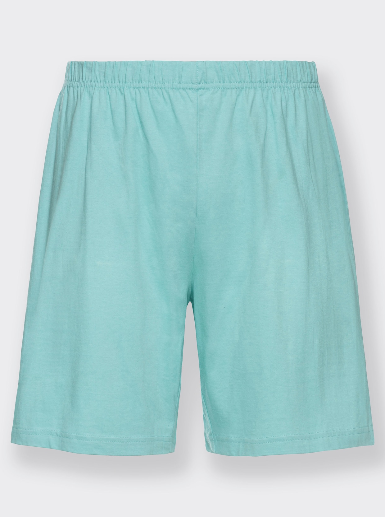 wäschepur men Shorty's - grijs + turquoise