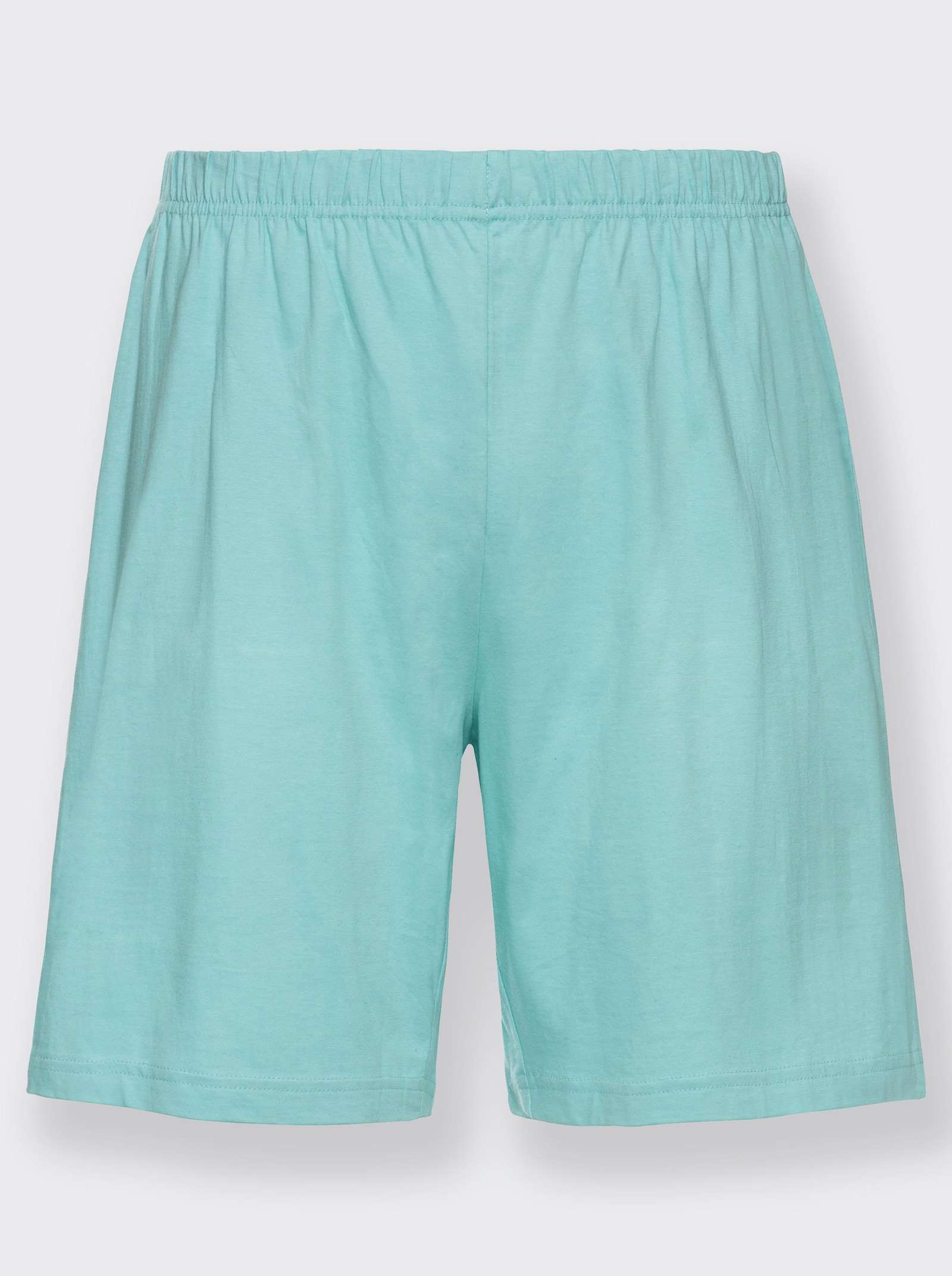 wäschepur men Shorty's - grijs + turquoise