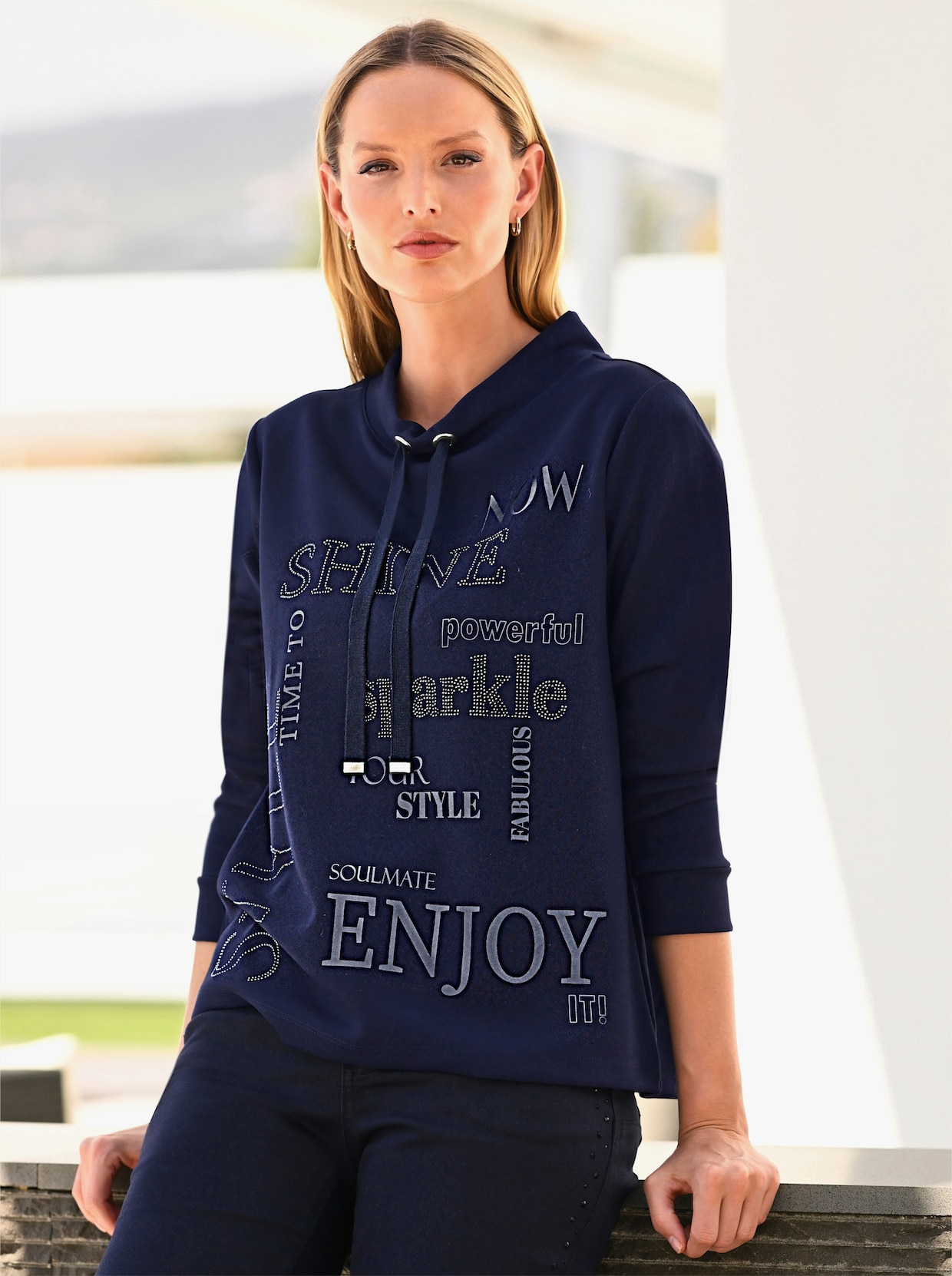 heine Sweatshirt - marine