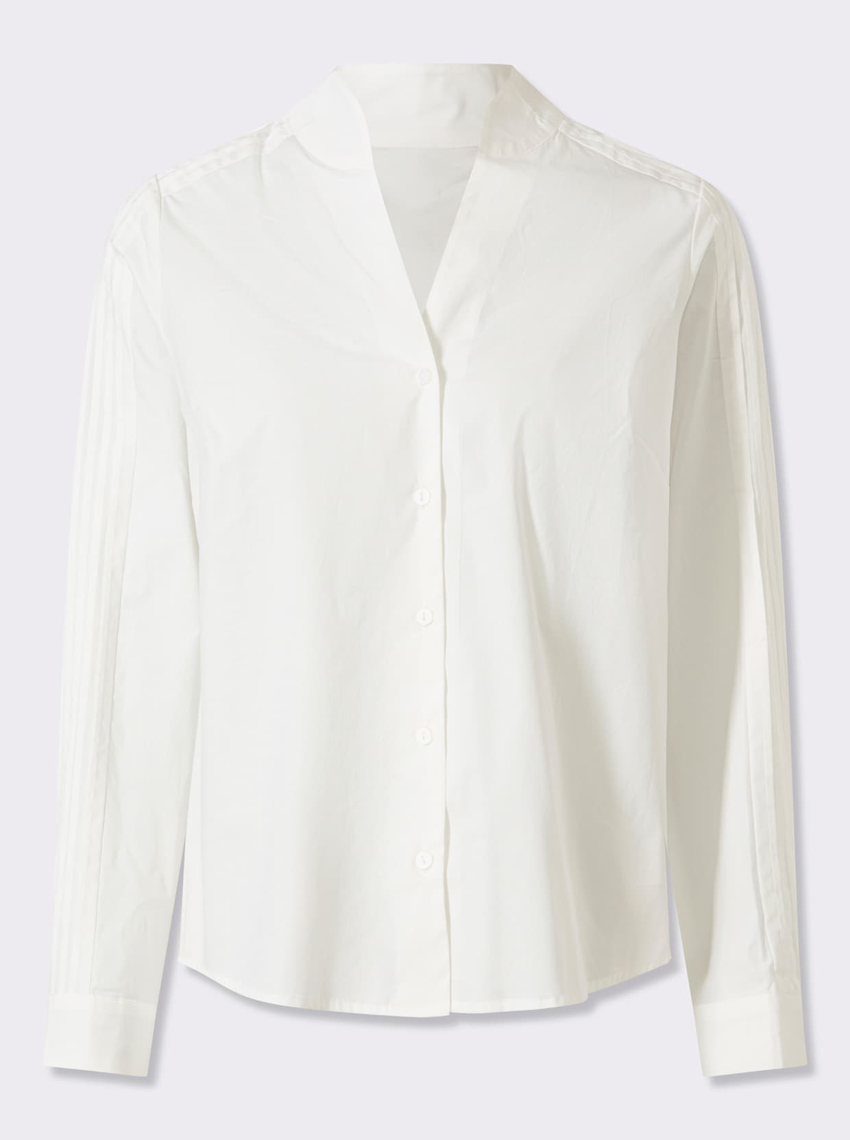 heine Langarm-Bluse - ecru