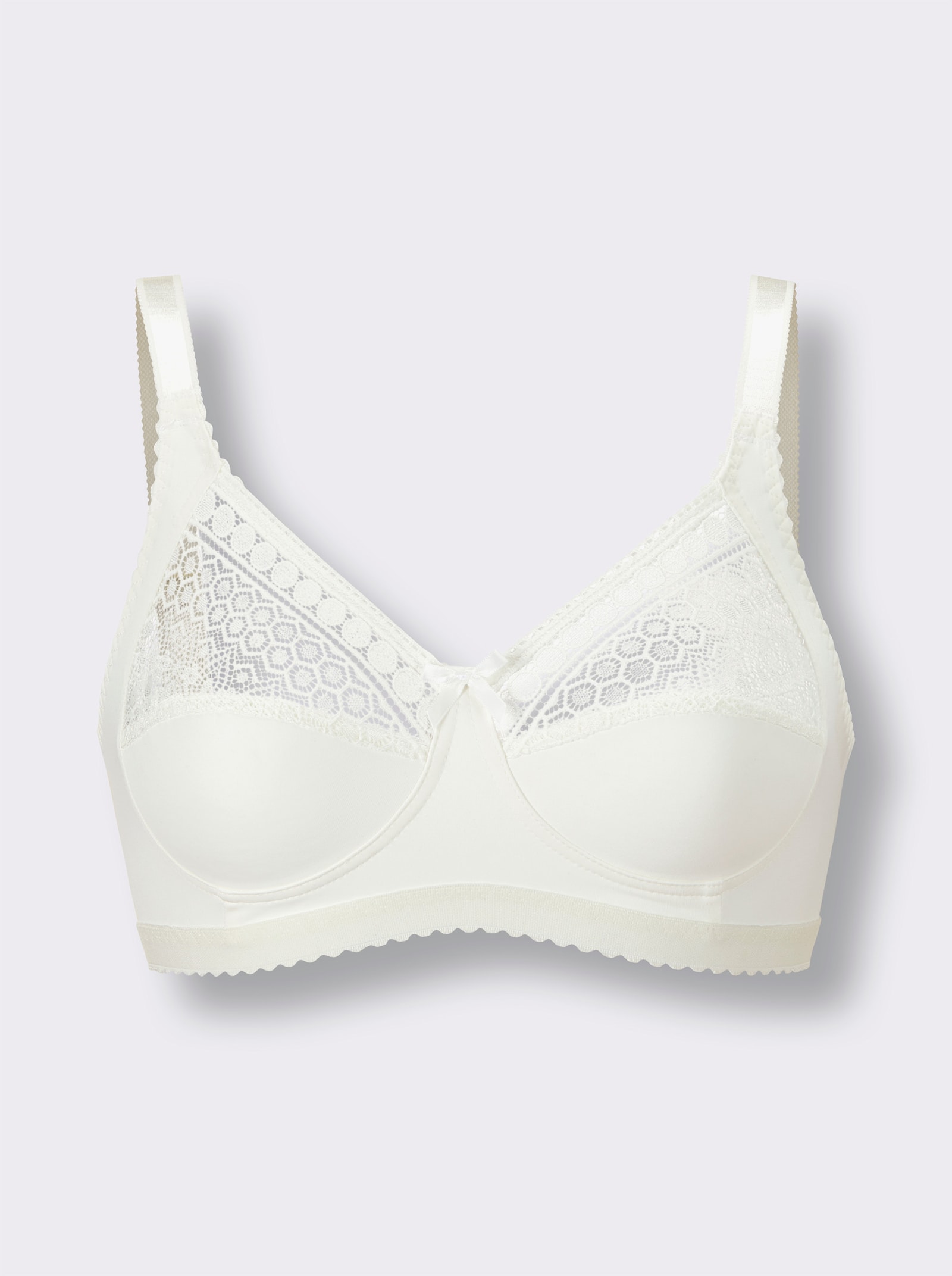 wäschepur Beha zonder beugel met kant - ecru
