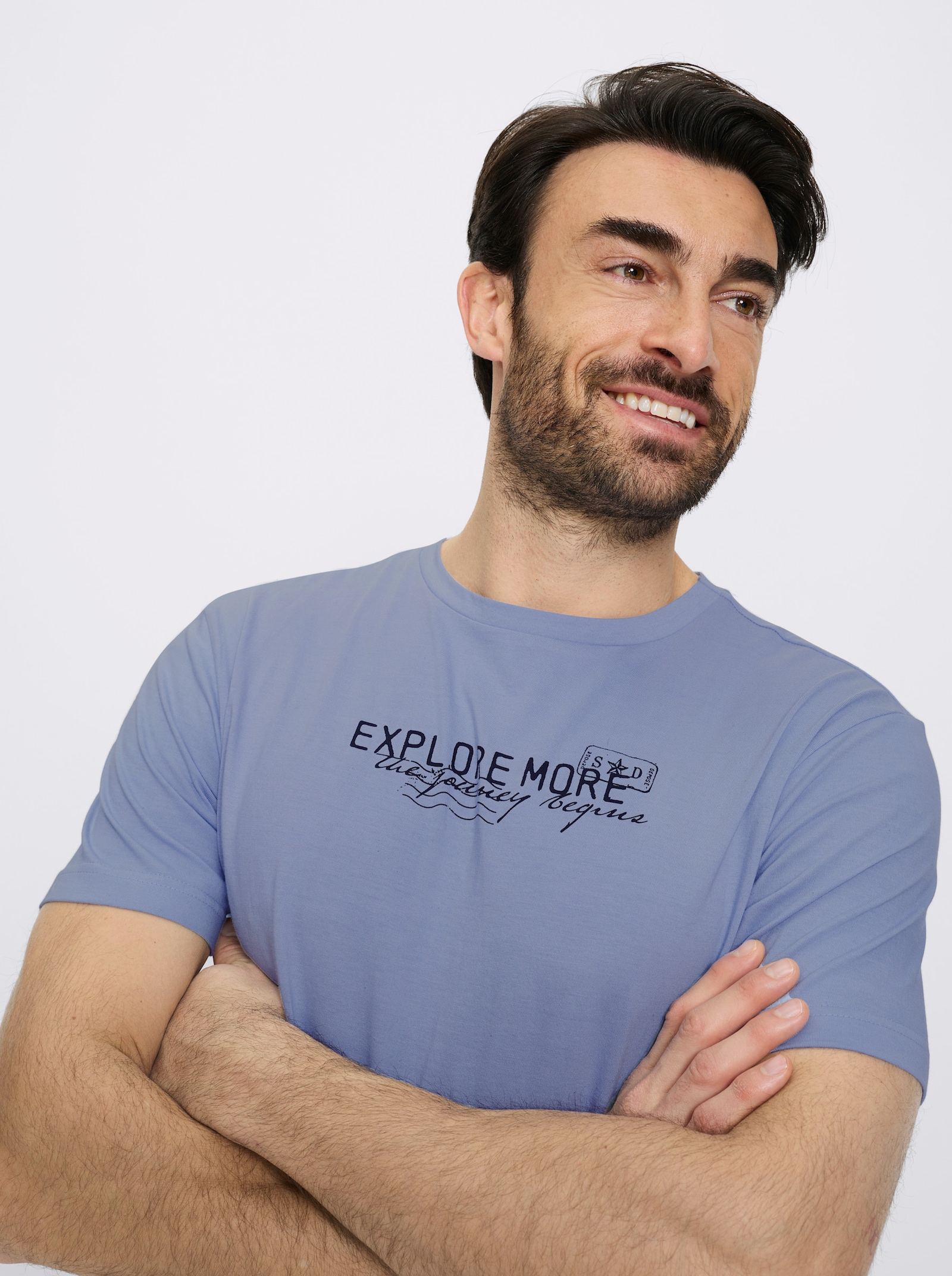 Catamaran Hemd mit Shirt im Set - dunkelblau + bleu