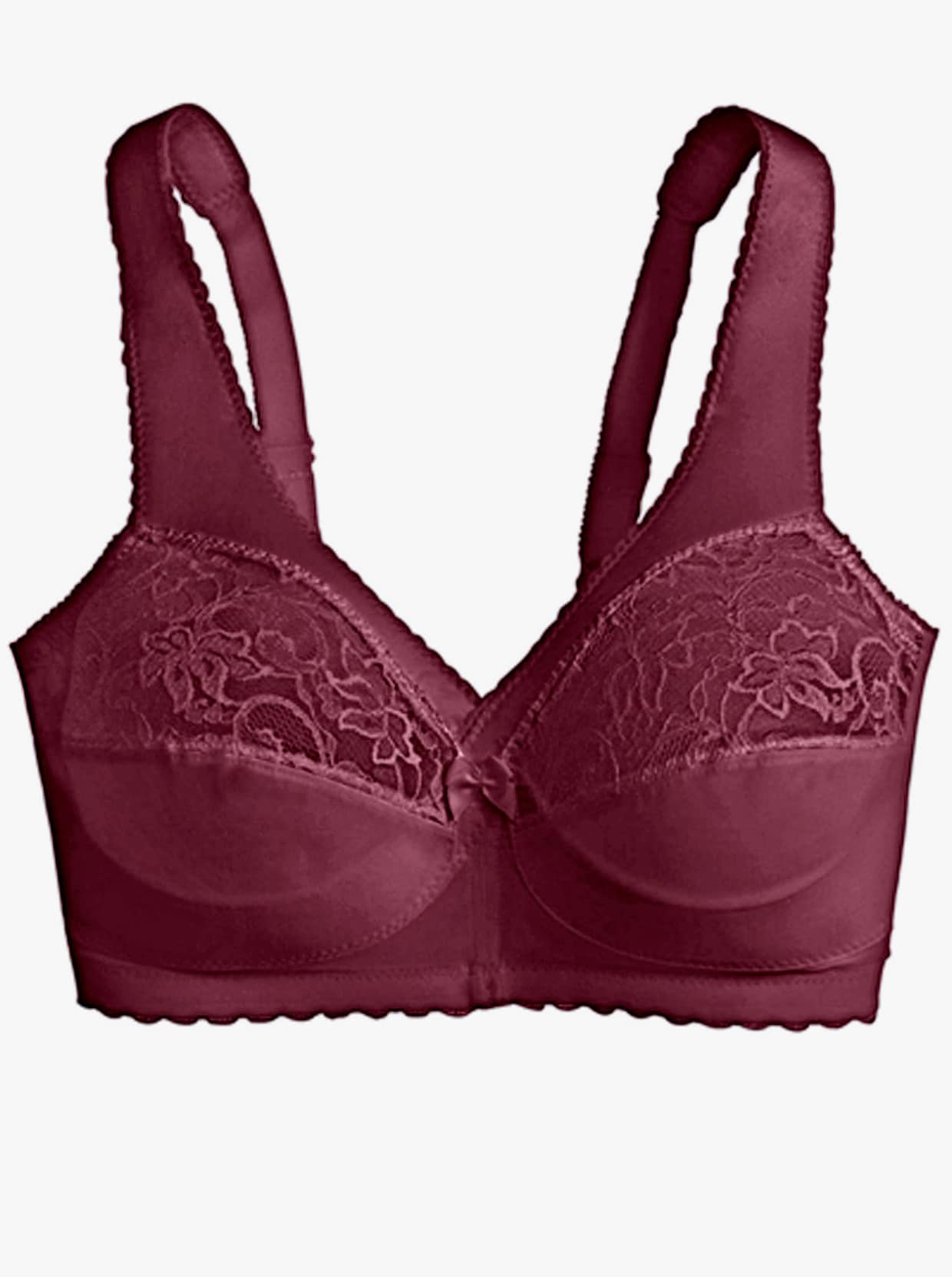 Glamorise Soutien-gorge large sans armatures - bordeaux