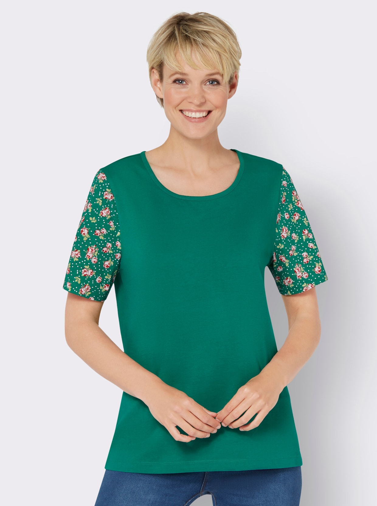 Shirt met korte mouwen - groen