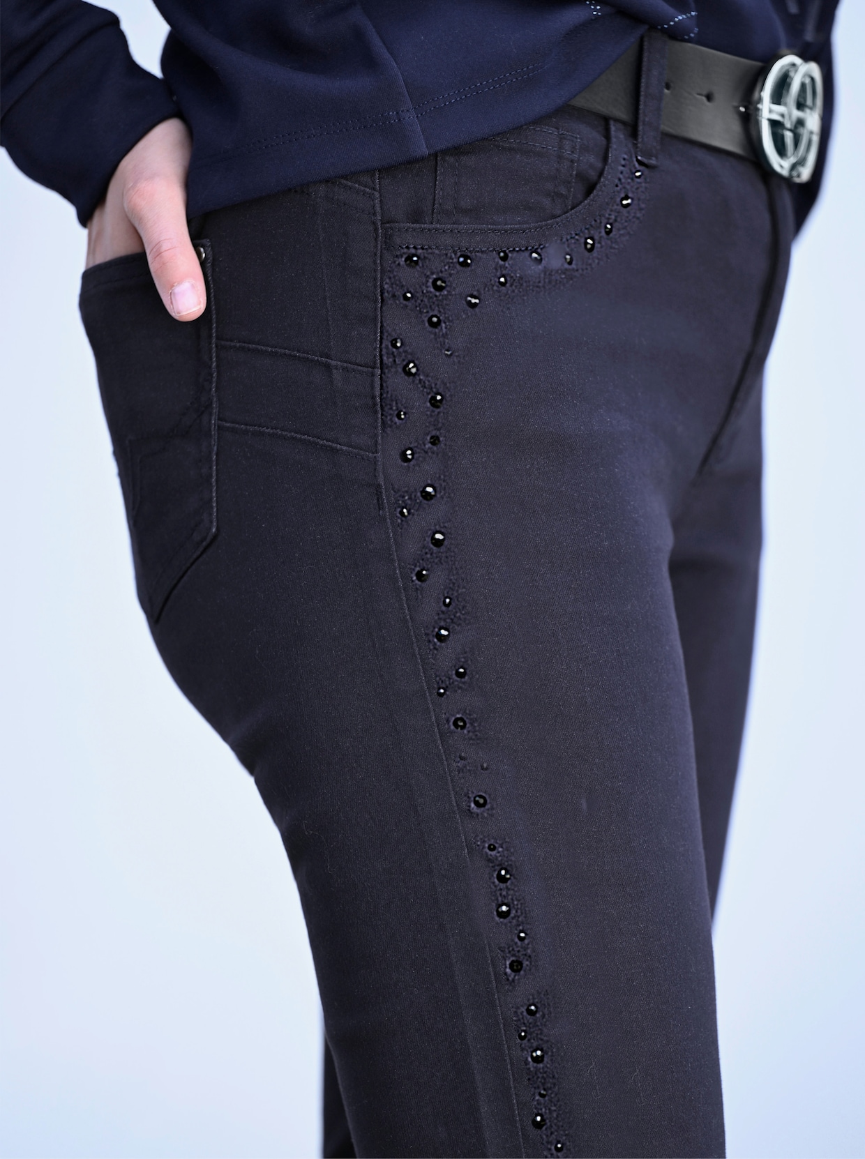 heine Skinny jeans - marine