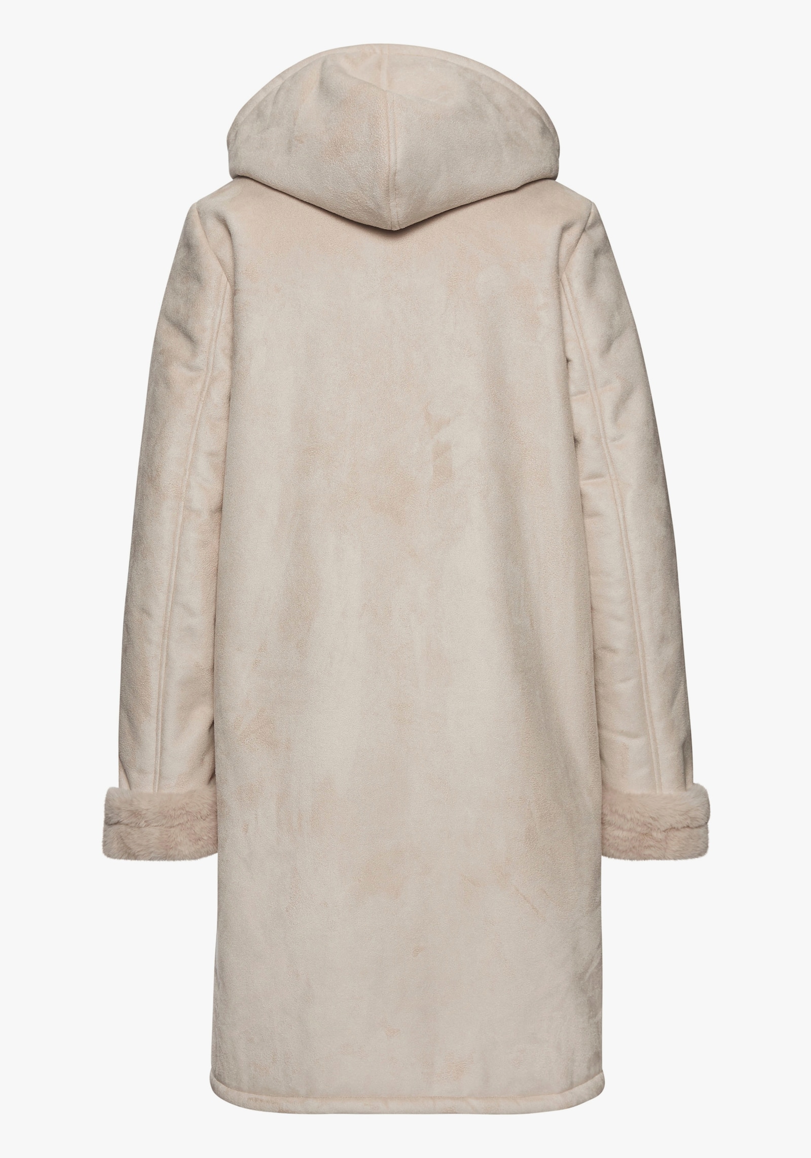 Buffalo Manteau en imitation cuir - beige