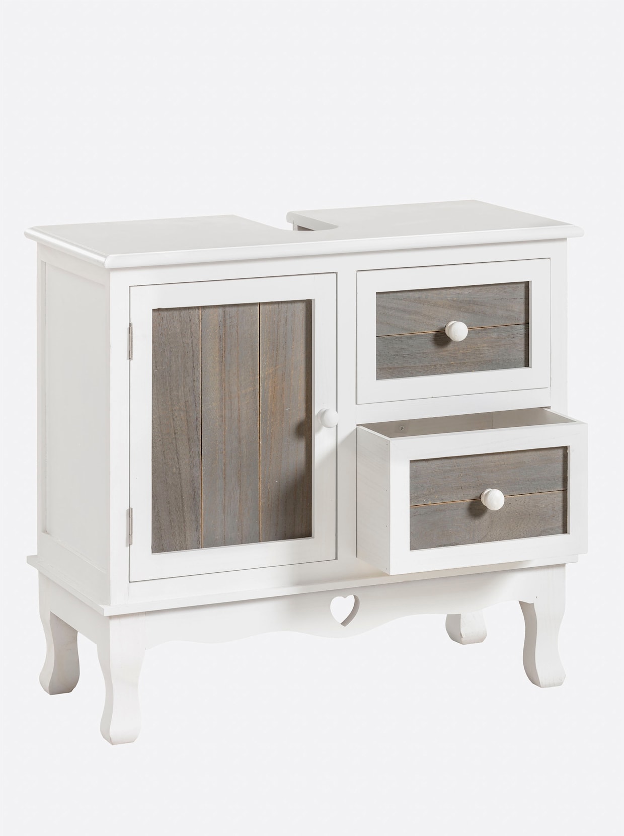 heine home Meuble sous-vasque - blanc-gris