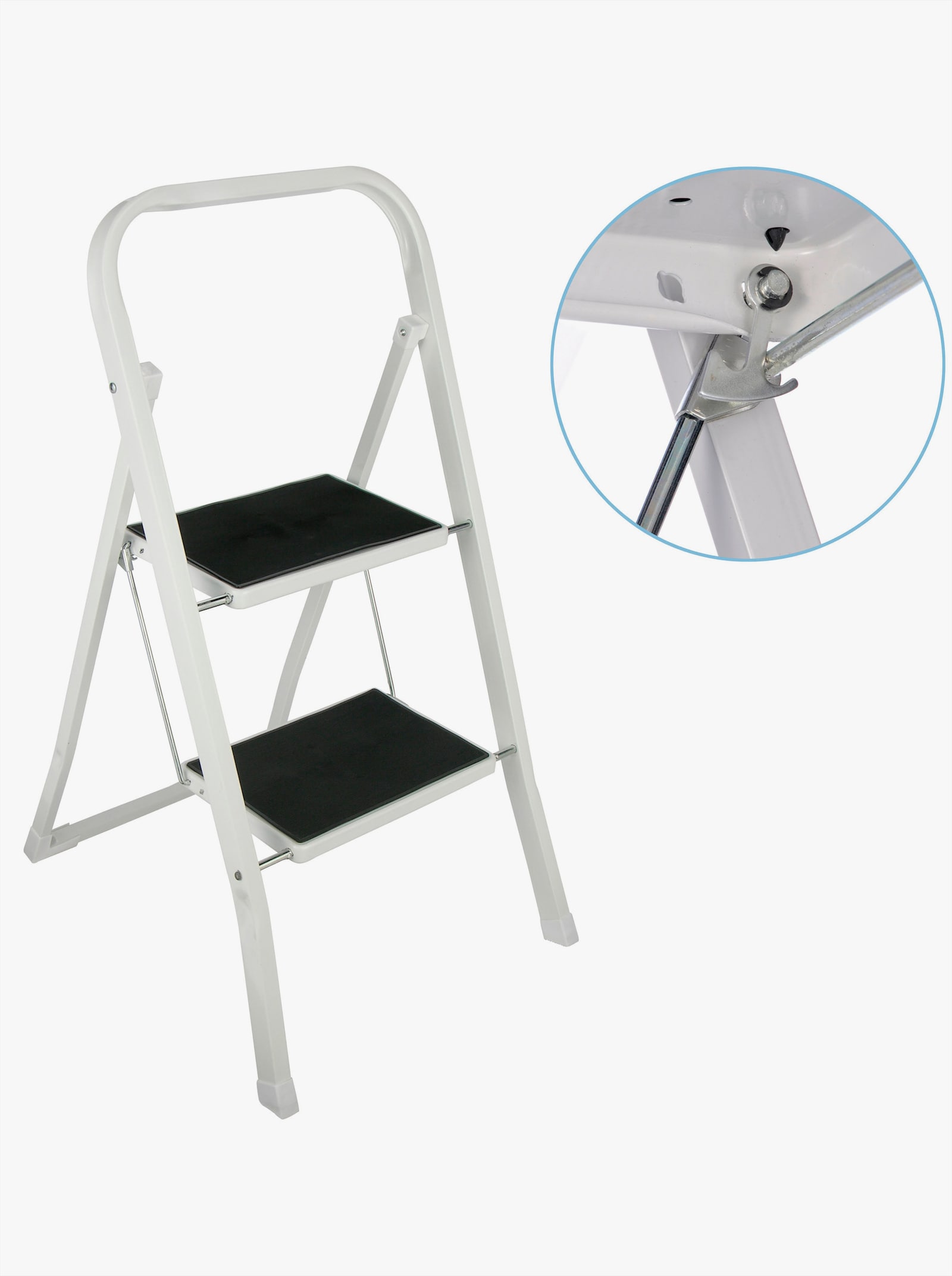 Rebrík do domácnosti - biela