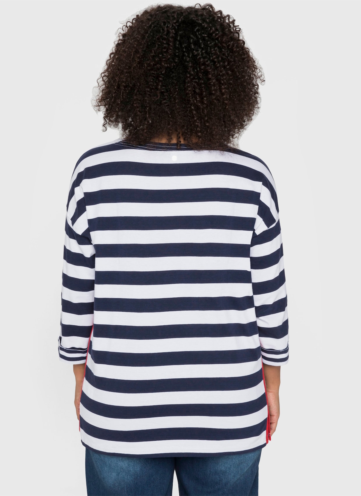 sheego Ringelshirt - marine