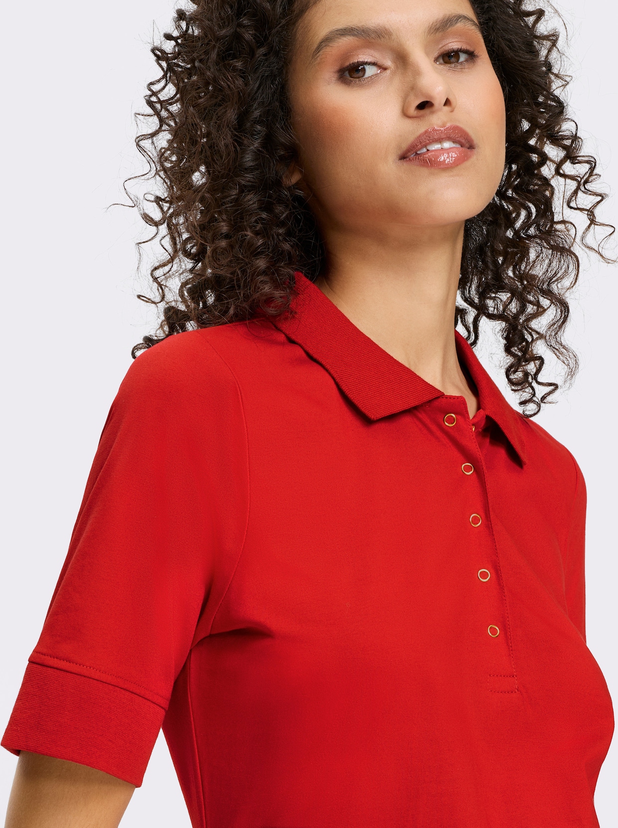 heine Polokleid - rot