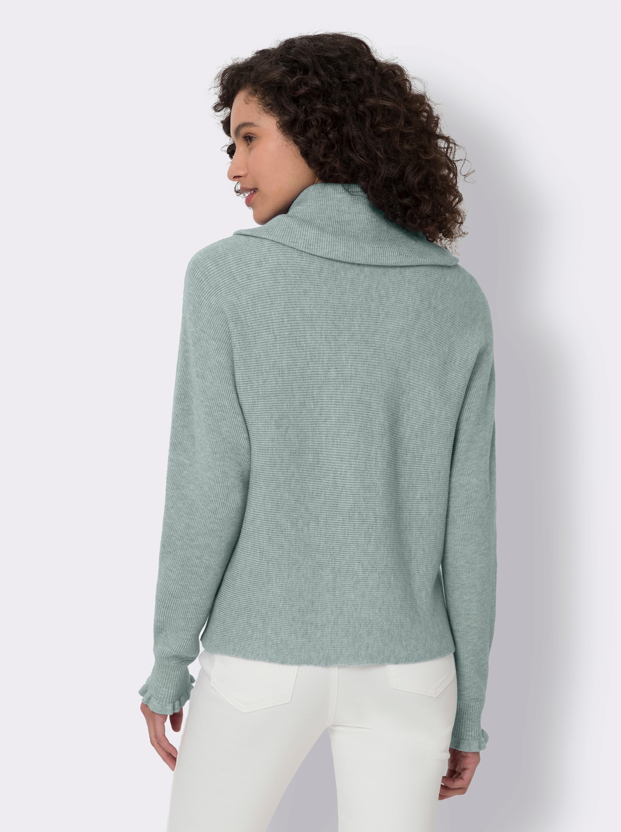 heine 2-in-1-pullover - kalkmint gemêleerd