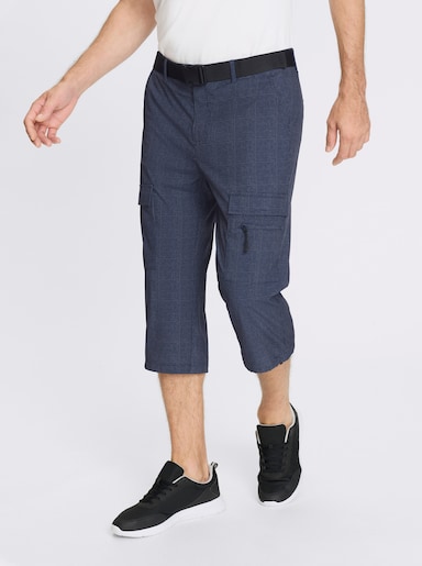 Catamaran Sports Funktionshose inklusive Gürtel - marine-gemustert