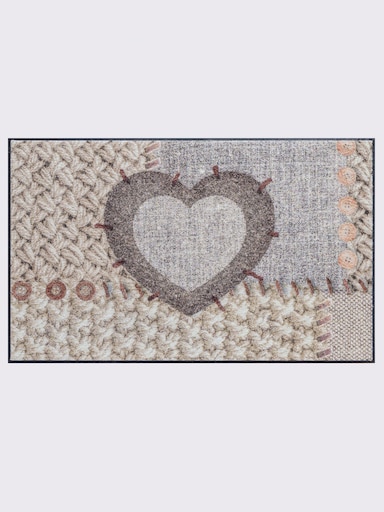Salonloewe Fußmatte - beige-braun-gemustert