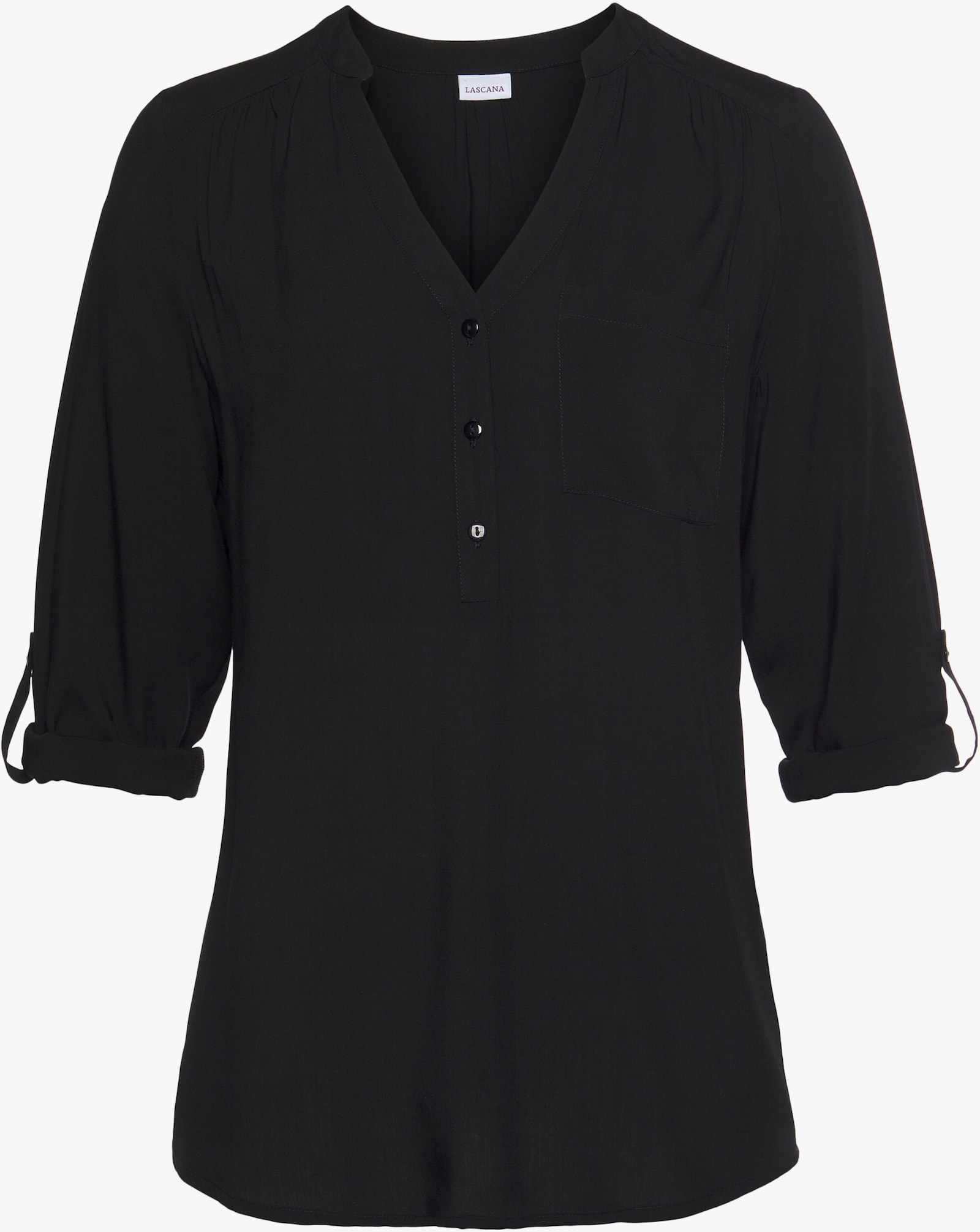 LASCANA Chemisier - noir