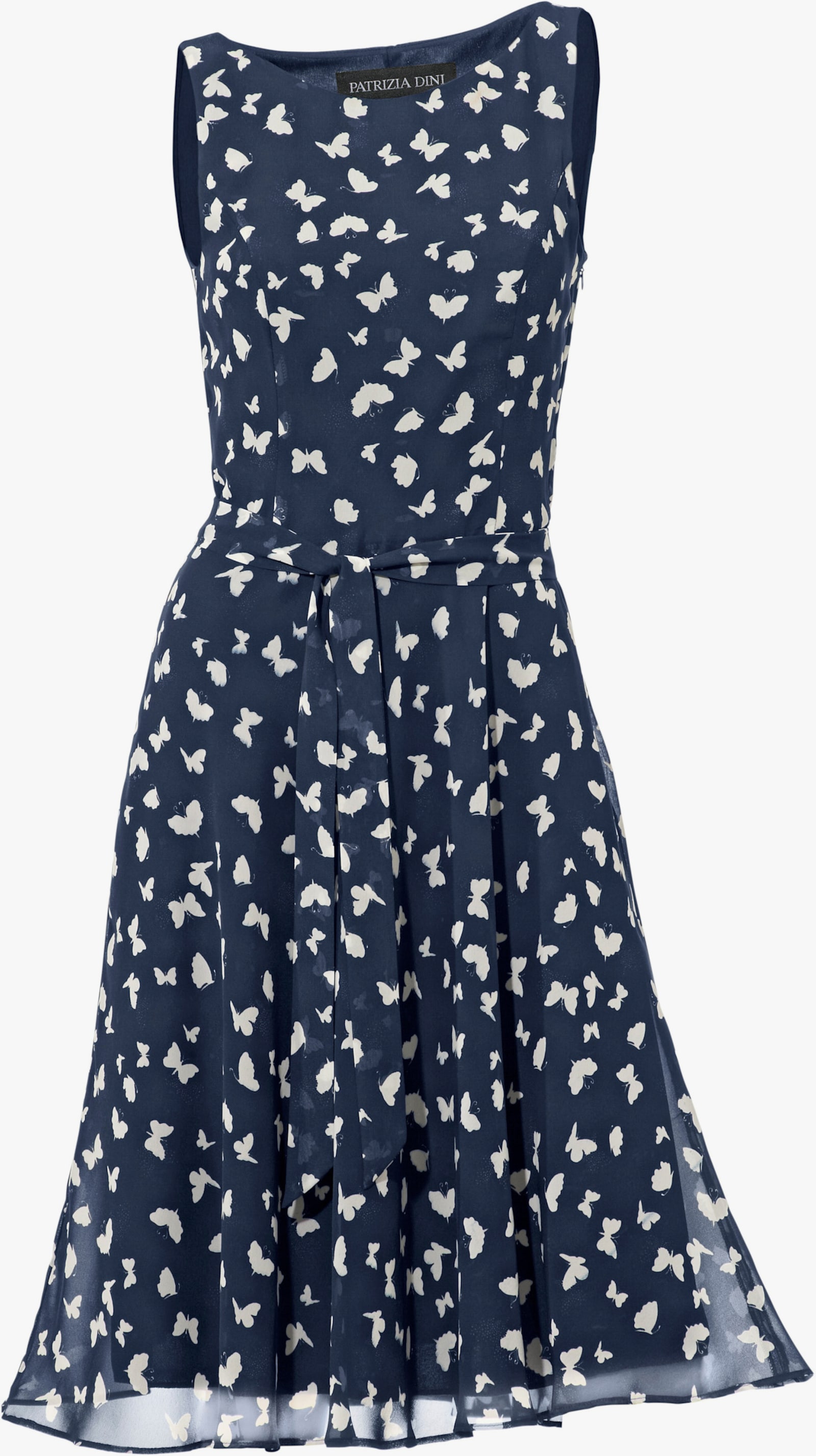 heine Zomerjurk inclusief bindceintuur - marine/offwhite