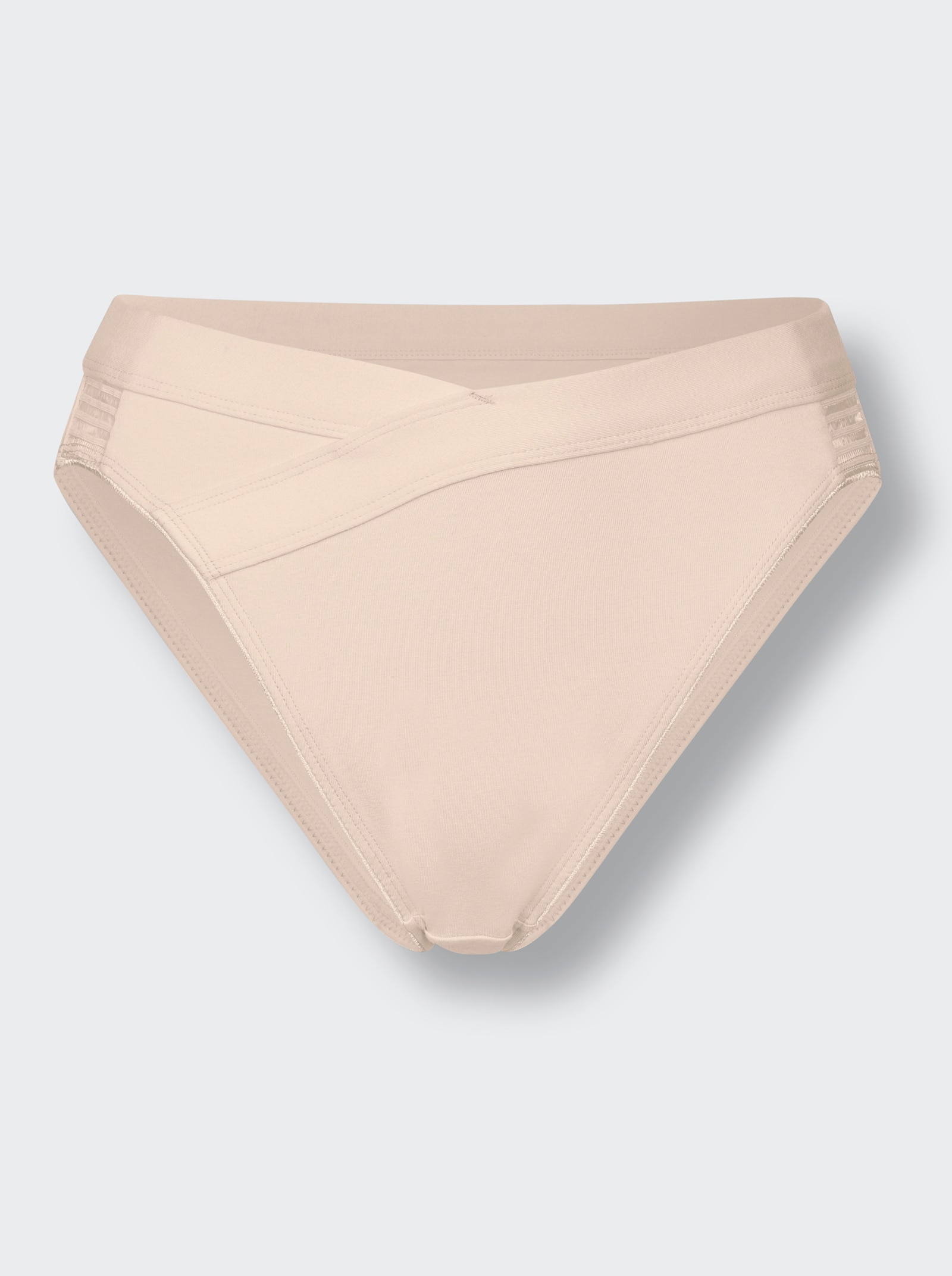 wäschepur Jazzpanty, elastický látkový pás - slonovinová