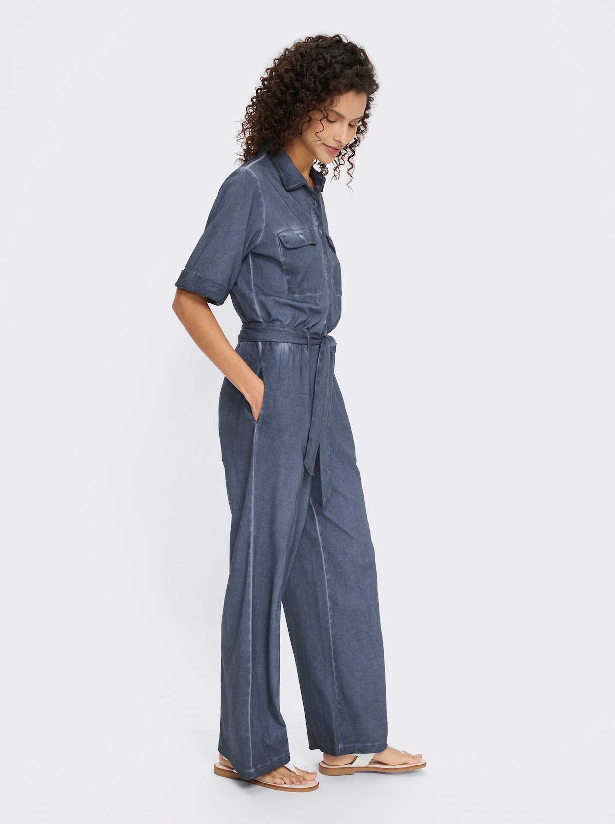 heine Jumpsuit - jeansblau