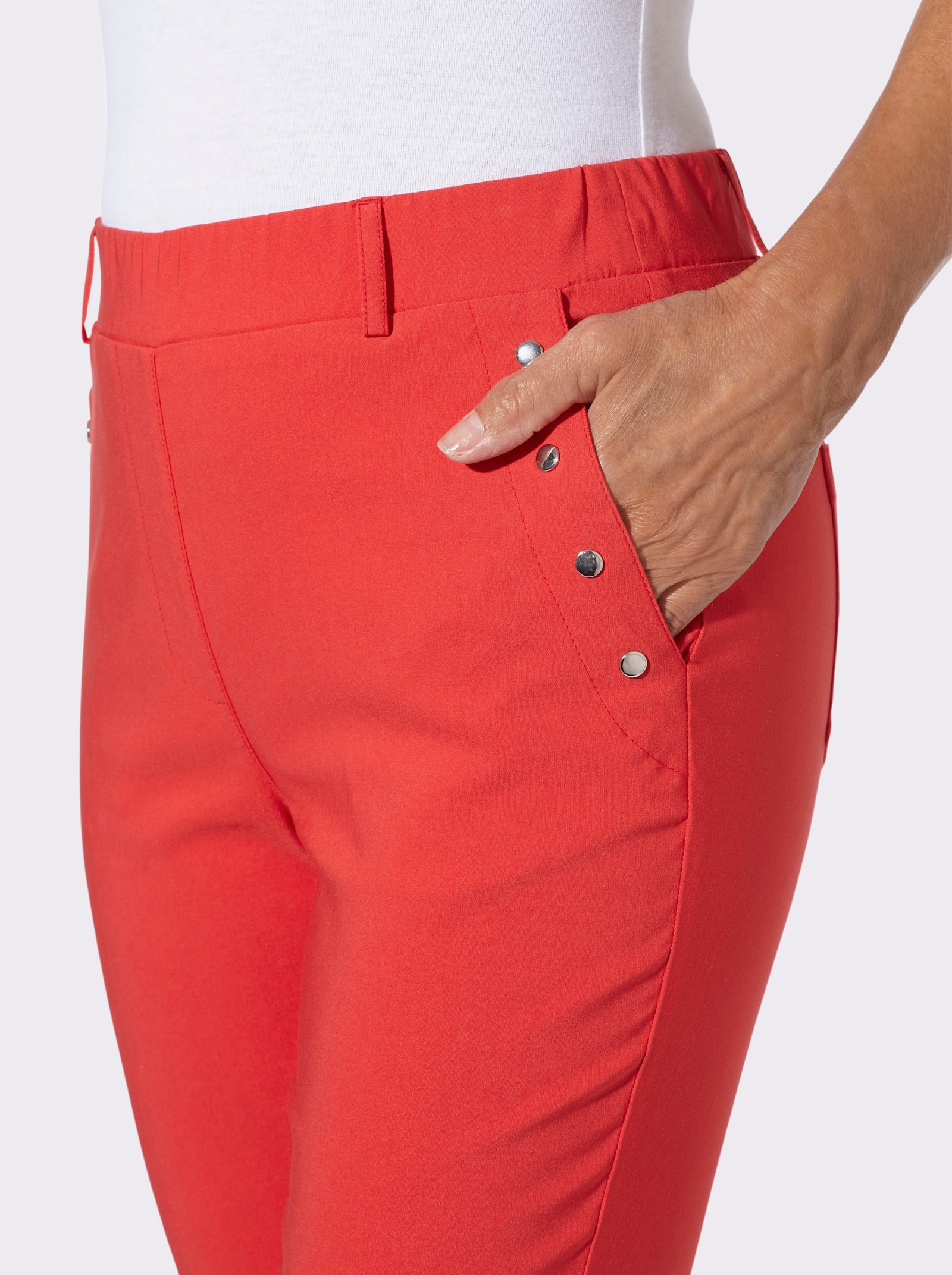 Nohavice, bengalín, tvarujúce sedlo - Jahodová