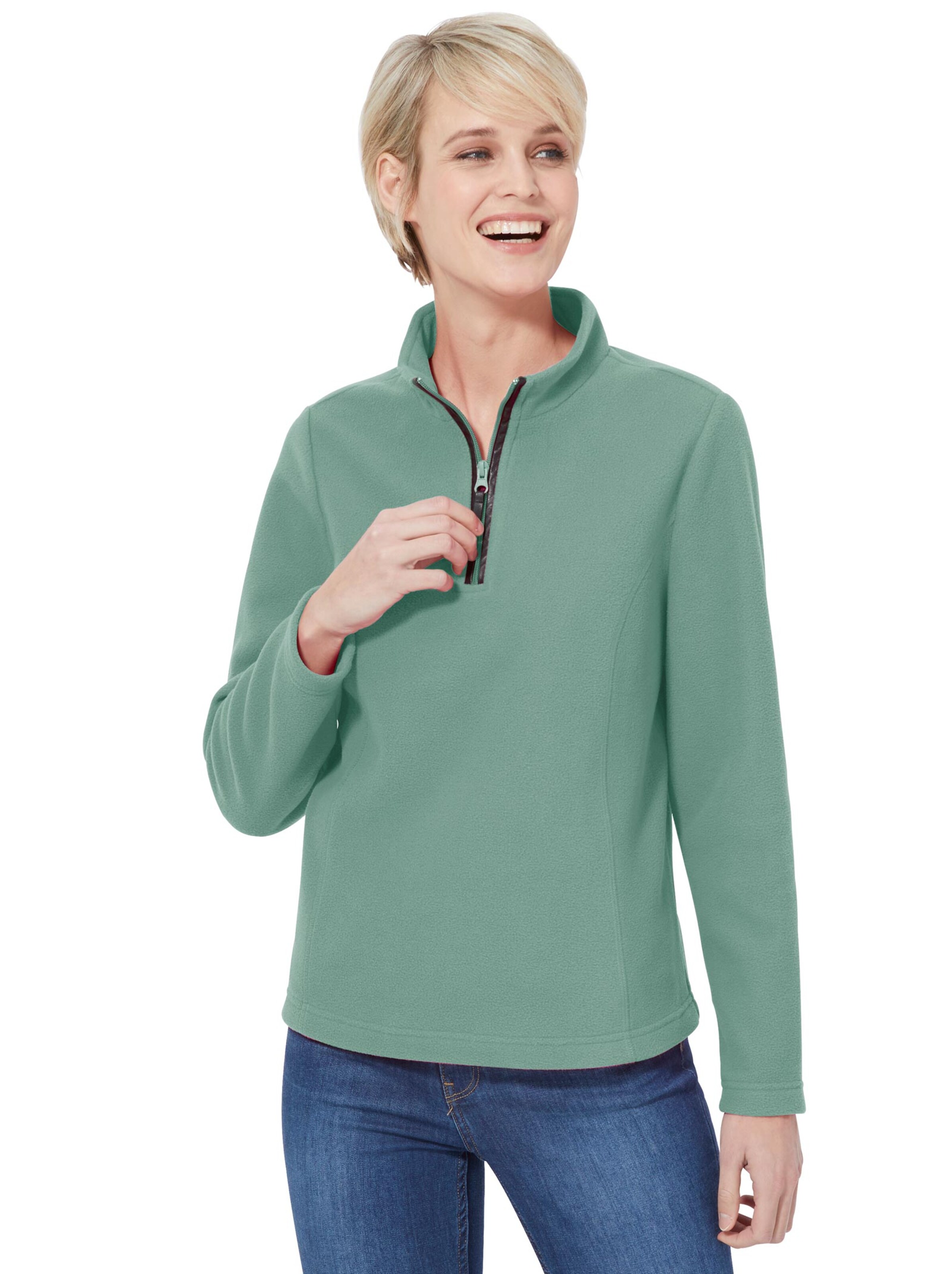 Fleece-Shirt - wintertürkis