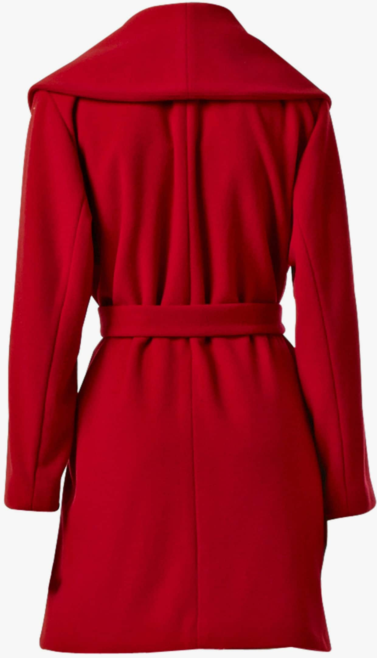 heine Veste en laine - rouge