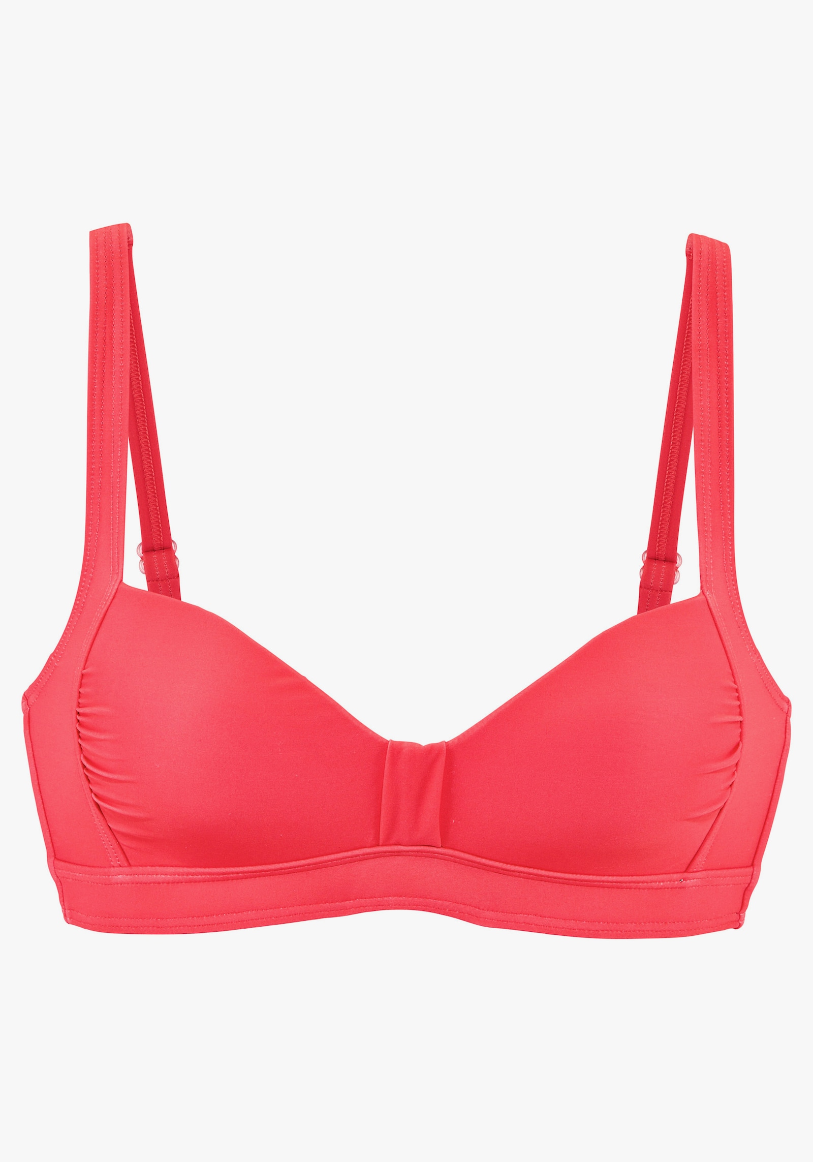 LASCANA Bandeau-Bikini-Top - koralle