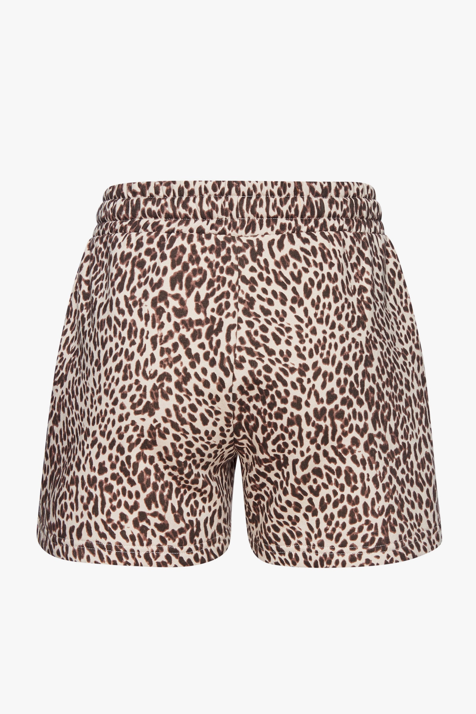 Buffalo Short en matière sweat - beige léopard