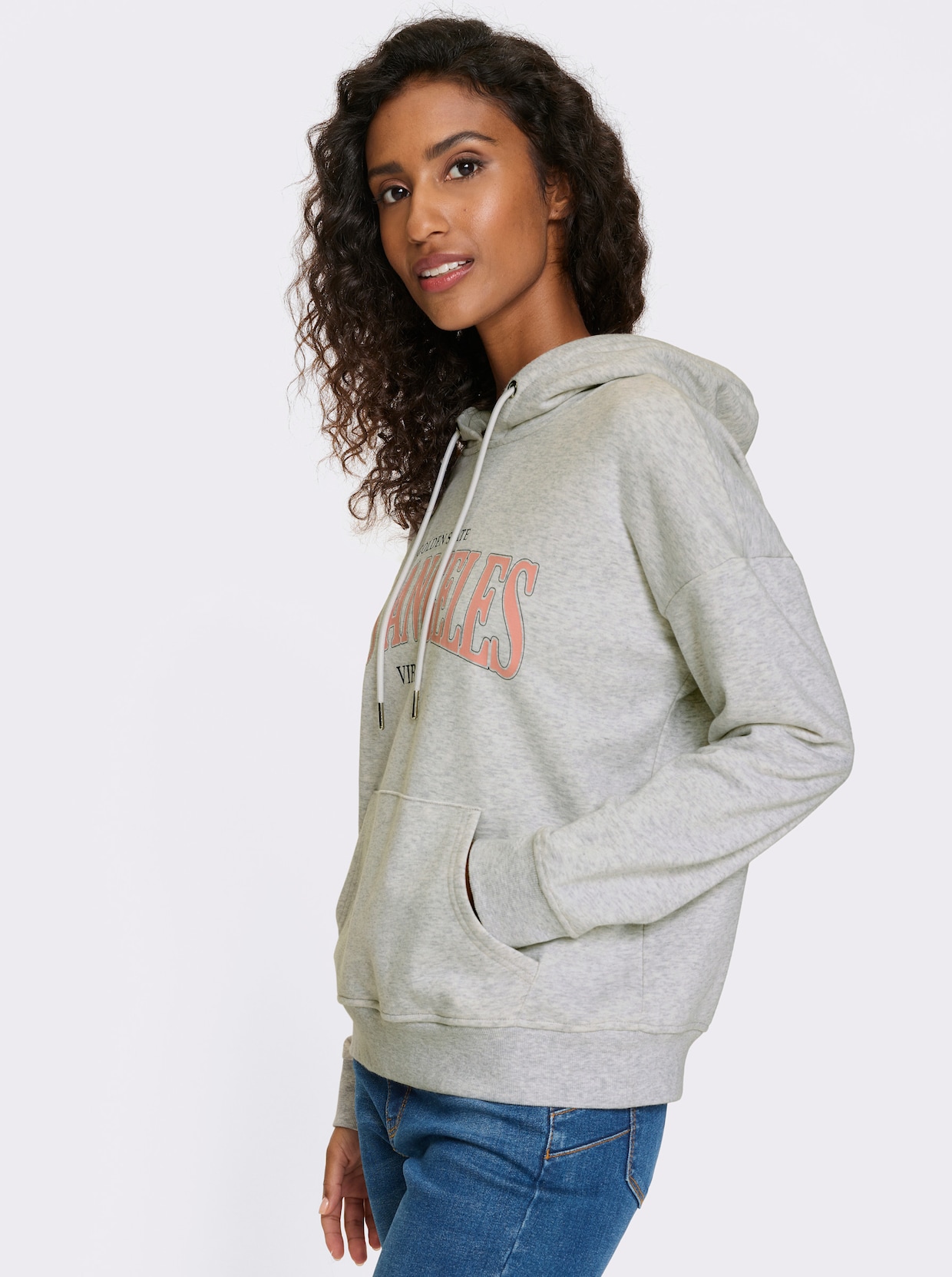 heine Sweatshirt - hellgrau-meliert