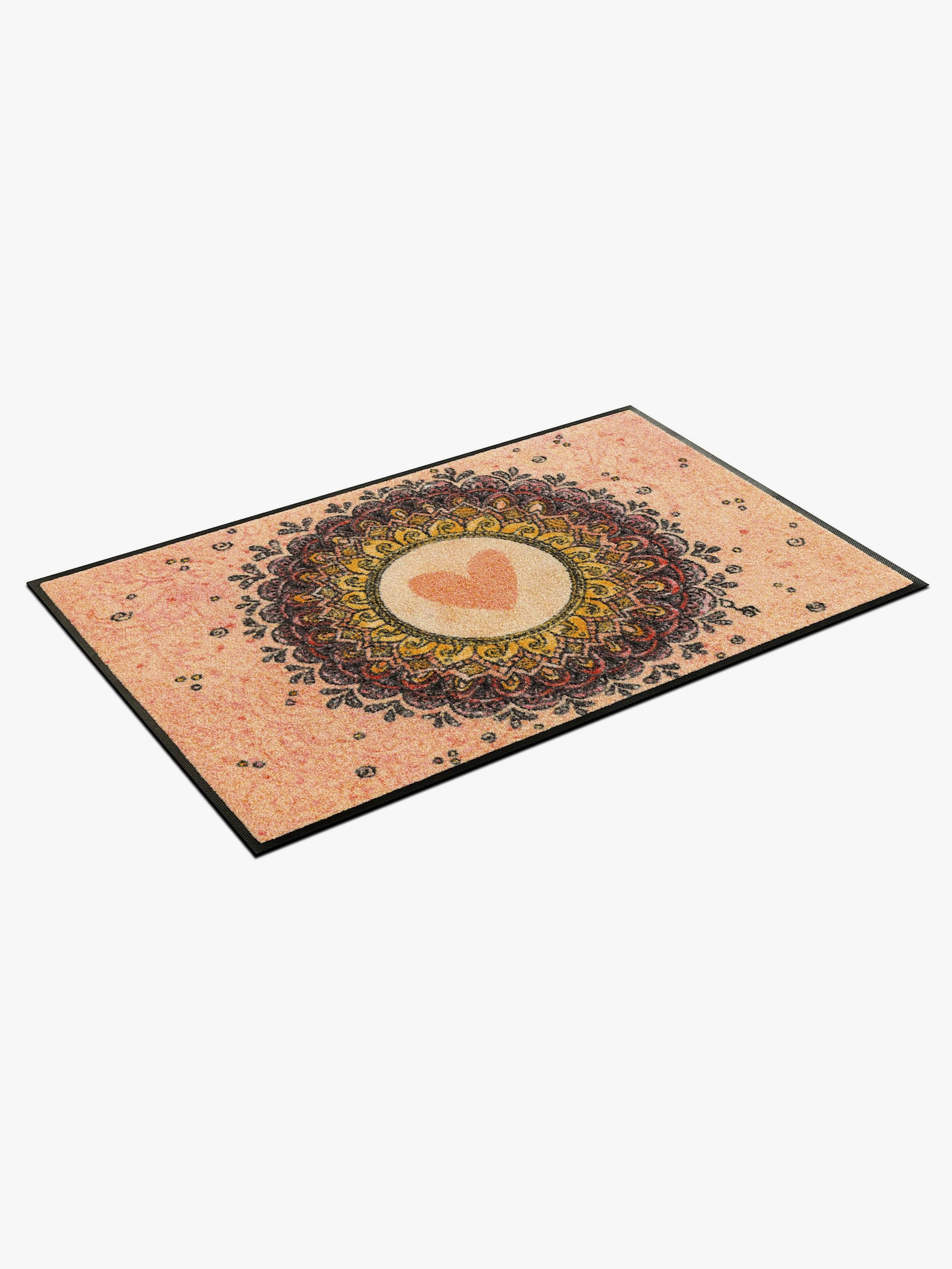 wash+dry by Kleen-Tex Fußmatte - apricot-gemustert