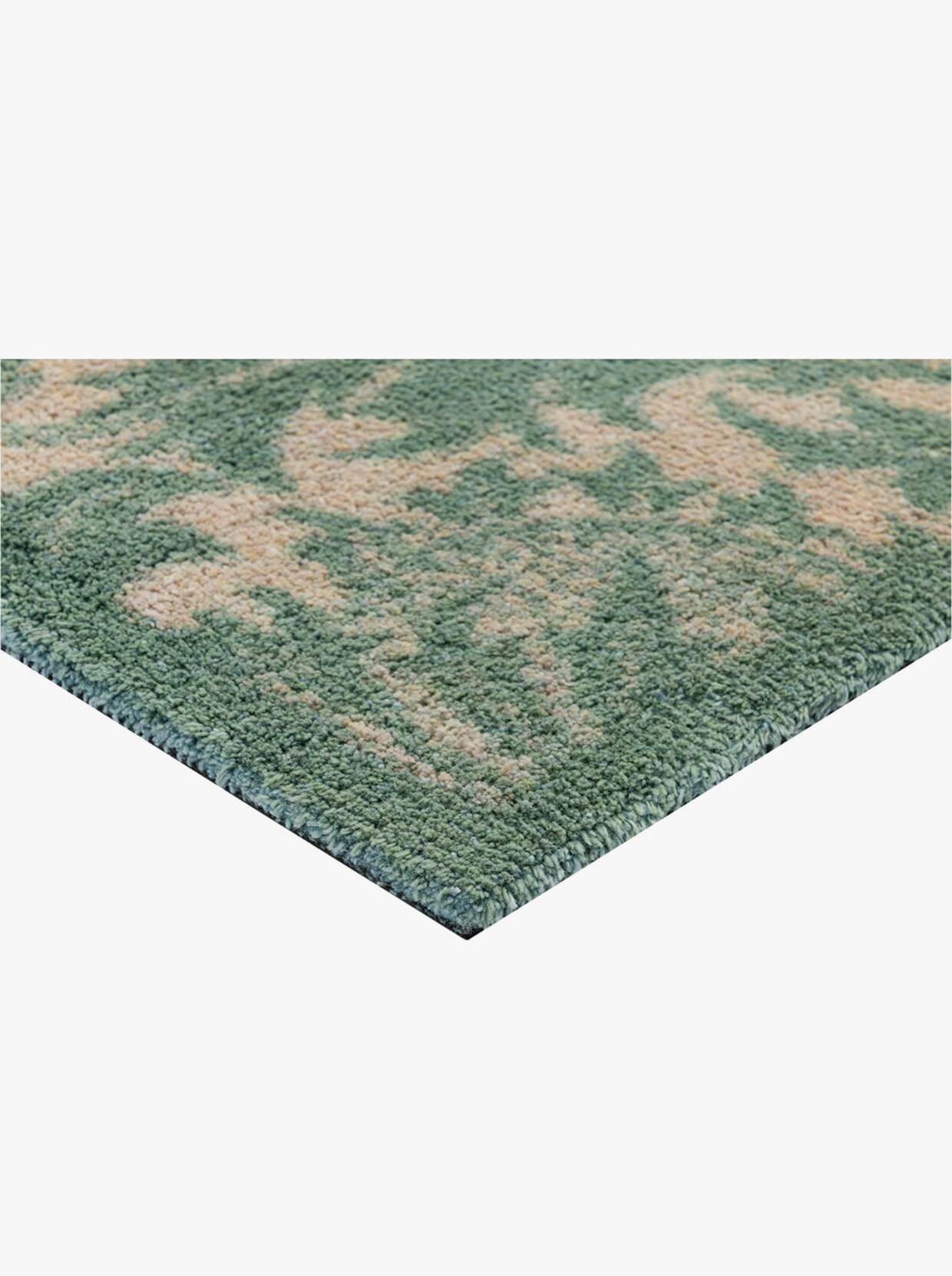Turtle Mat Fußmatte - grün-beige