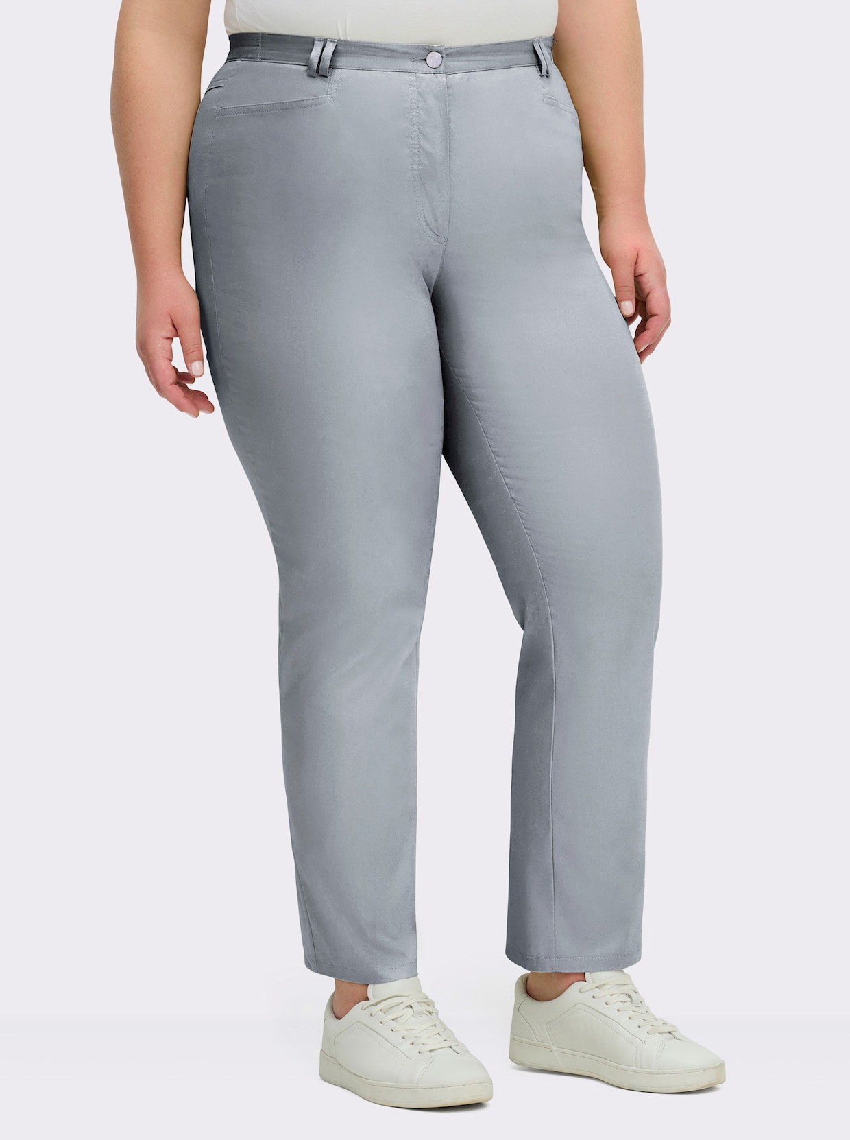 Cosma Funktionshose schmutzabweisend und knitterarm - hellgrau