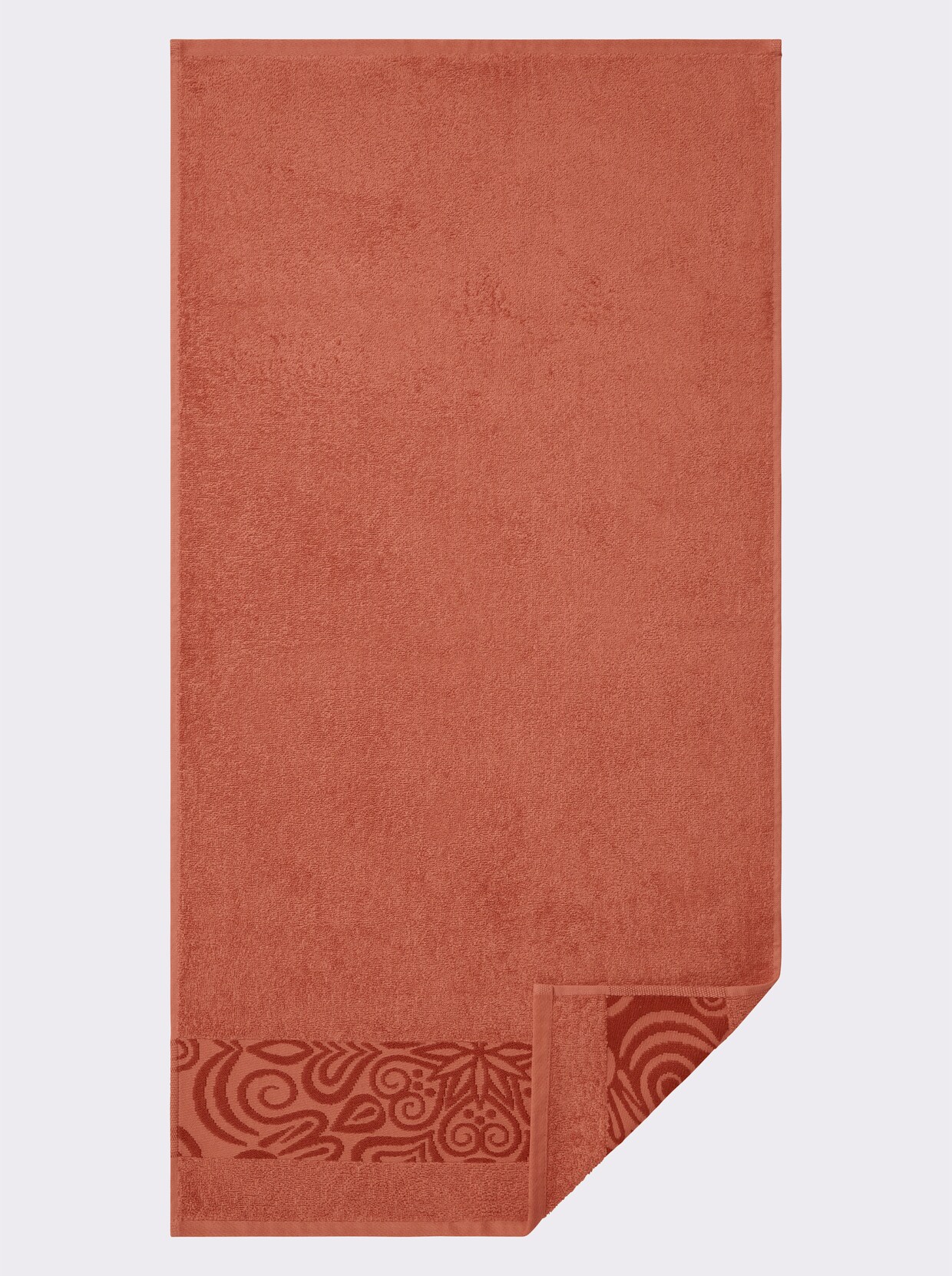 wäschepur Handdoek - papaya
