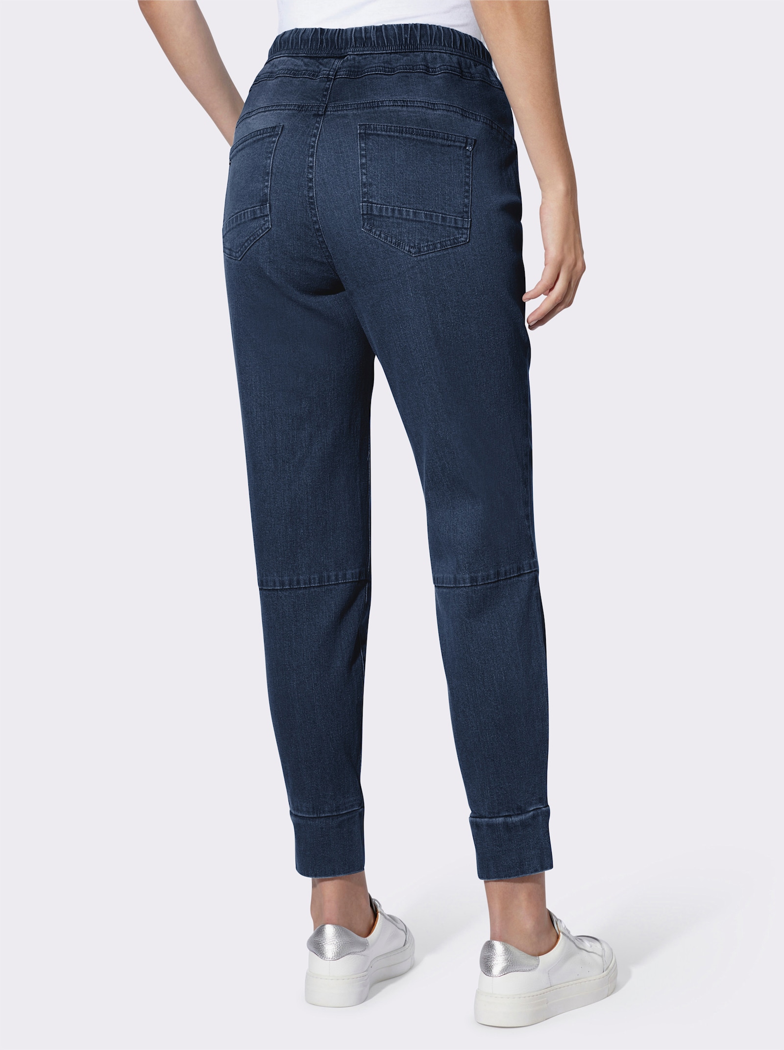 heine 7/8-Hose mit Dehnbund - dark blue