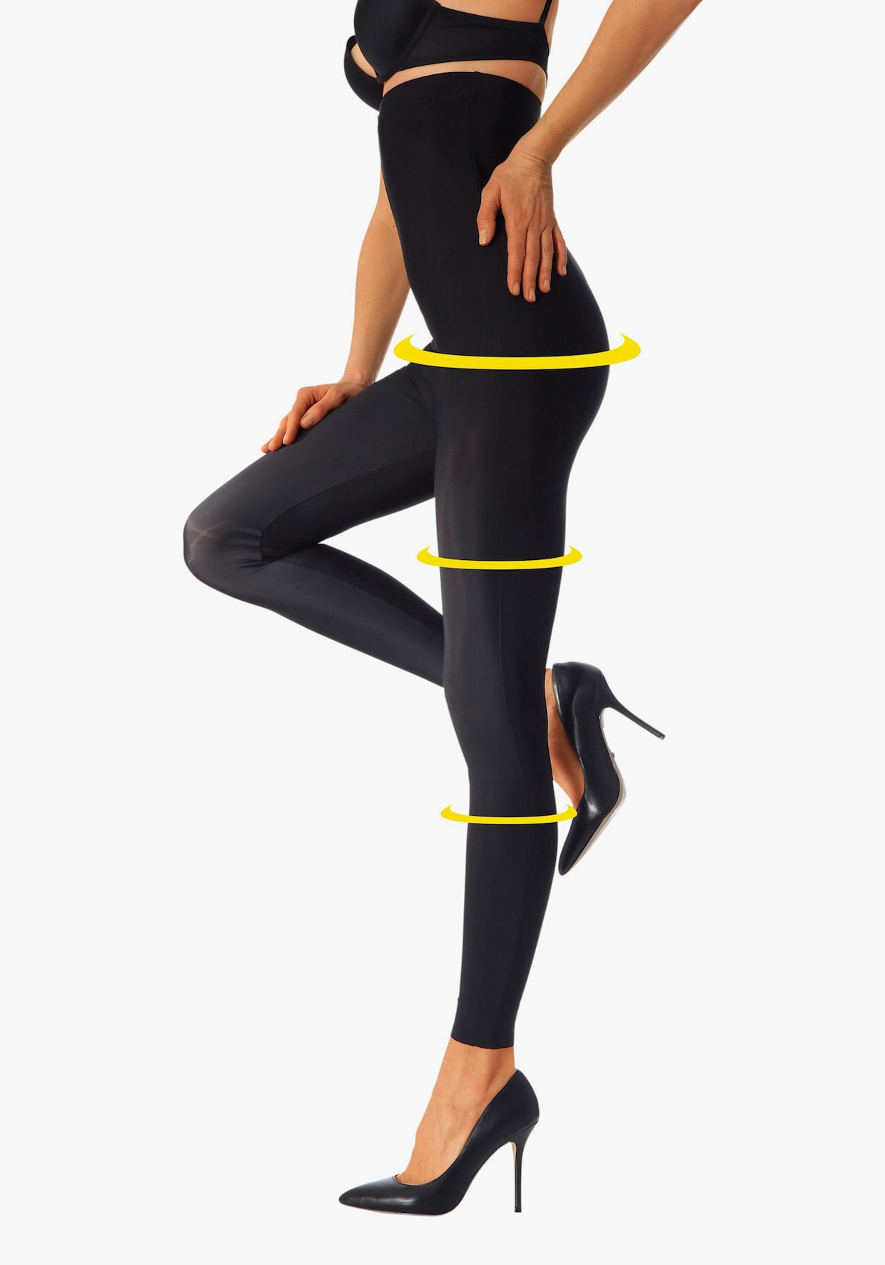 LASCANA Highwaist leggings - zwart