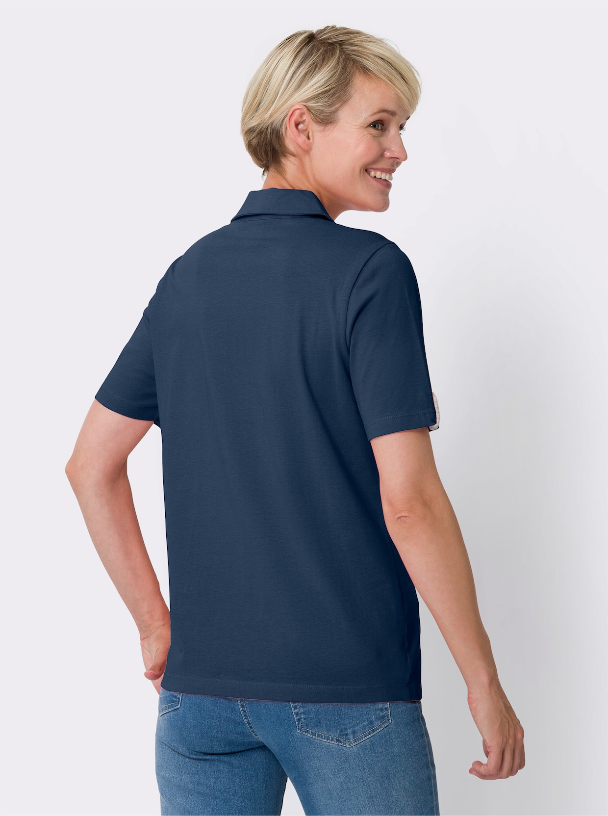 Poloshirt - donkerblauw