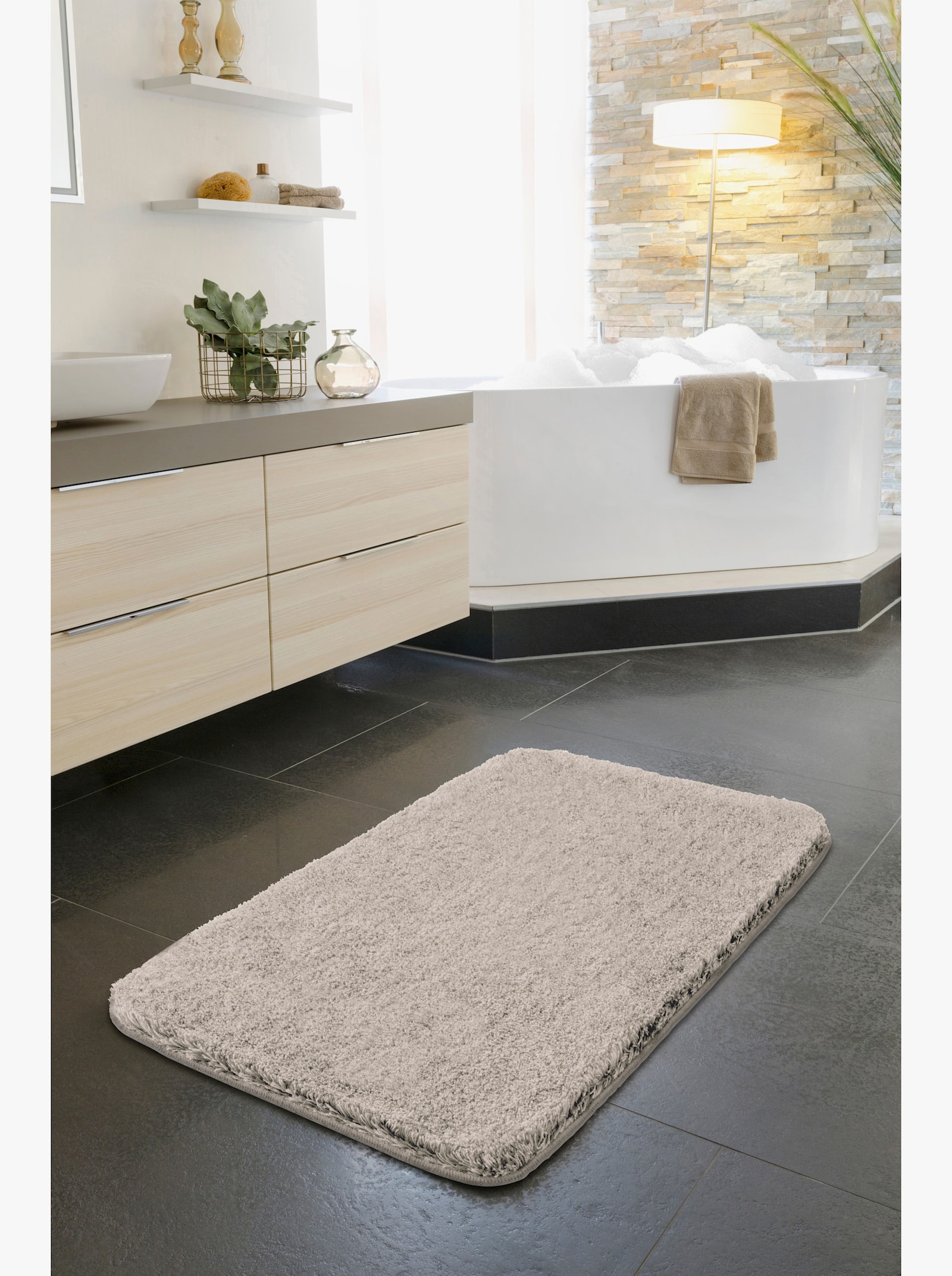 Grund Badematte - taupe