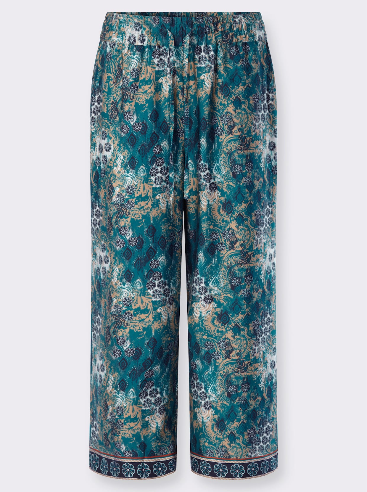 heine Culotte - aquapetrol-champagner-bedruckt
