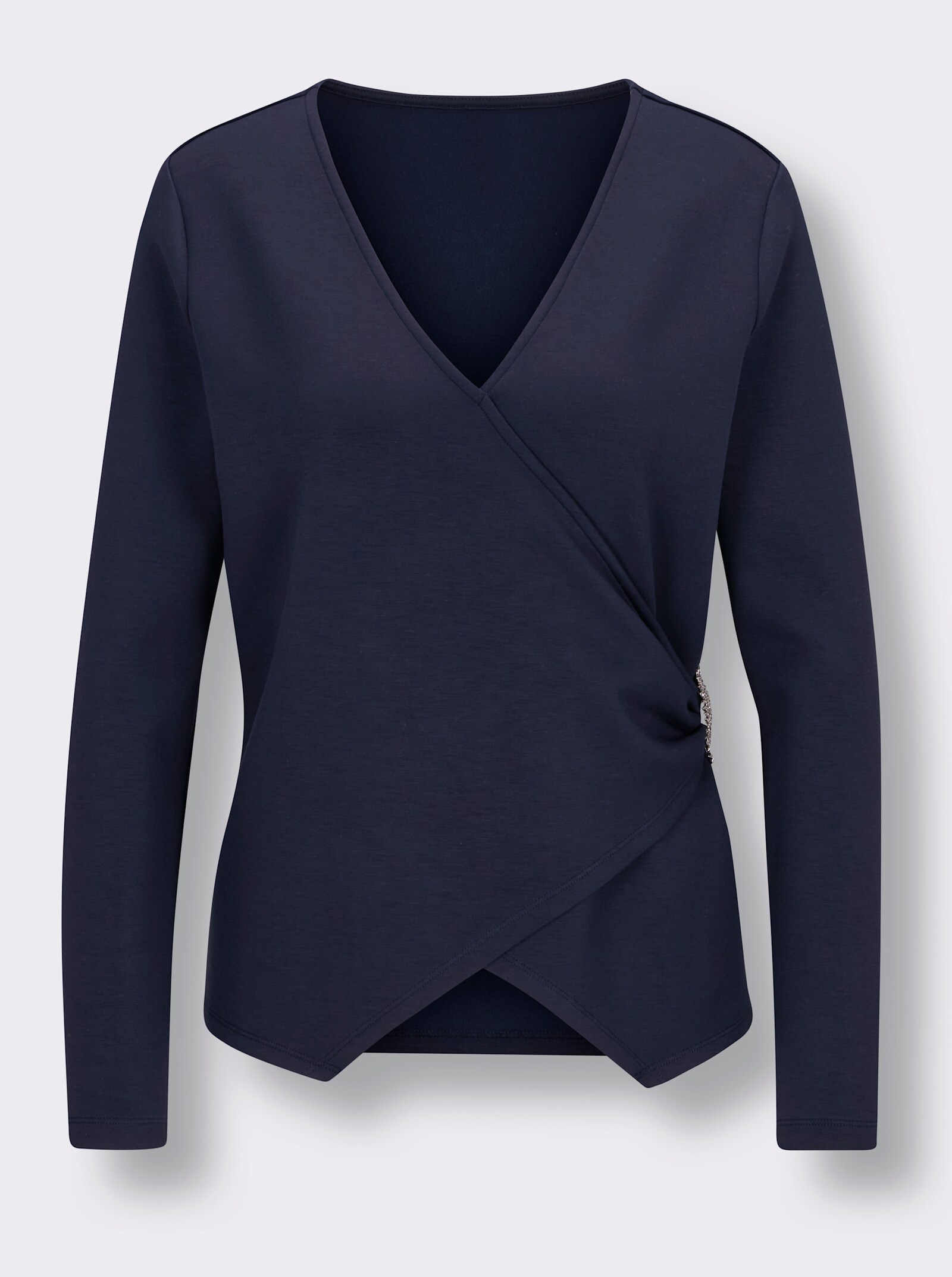 CREATION L PREMIUM V-Shirt - marine