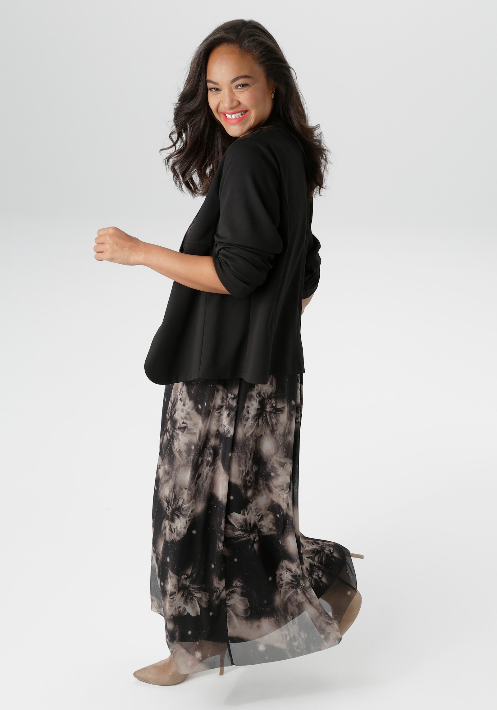 Aniston PLUS Boleroblazer - schwarz