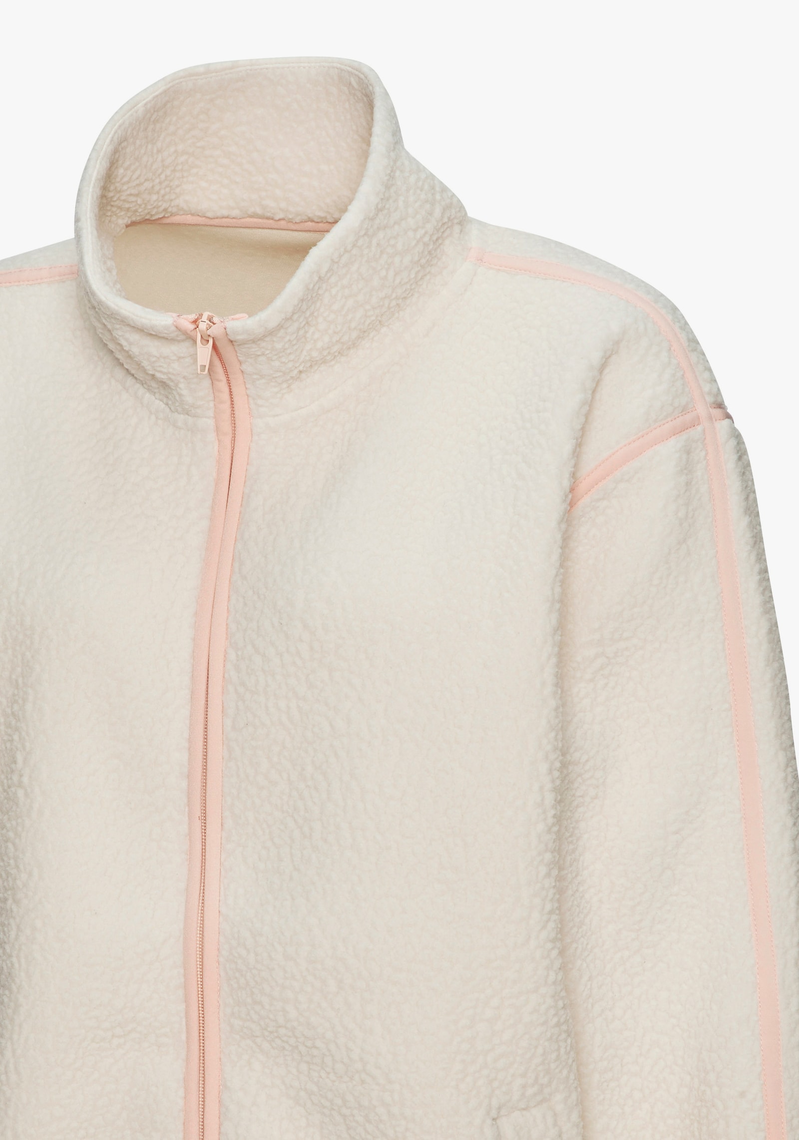 Buffalo Fleecejacke - creme