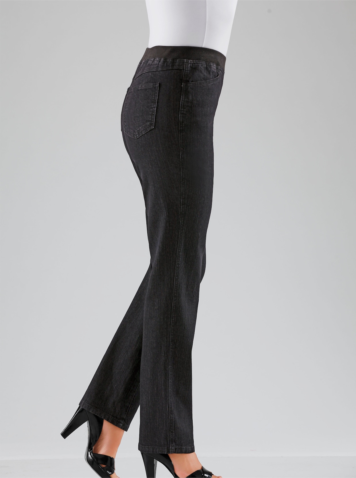 Jean extensible - denim noir