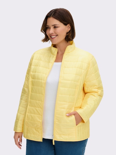 Steppjacke - zitrone